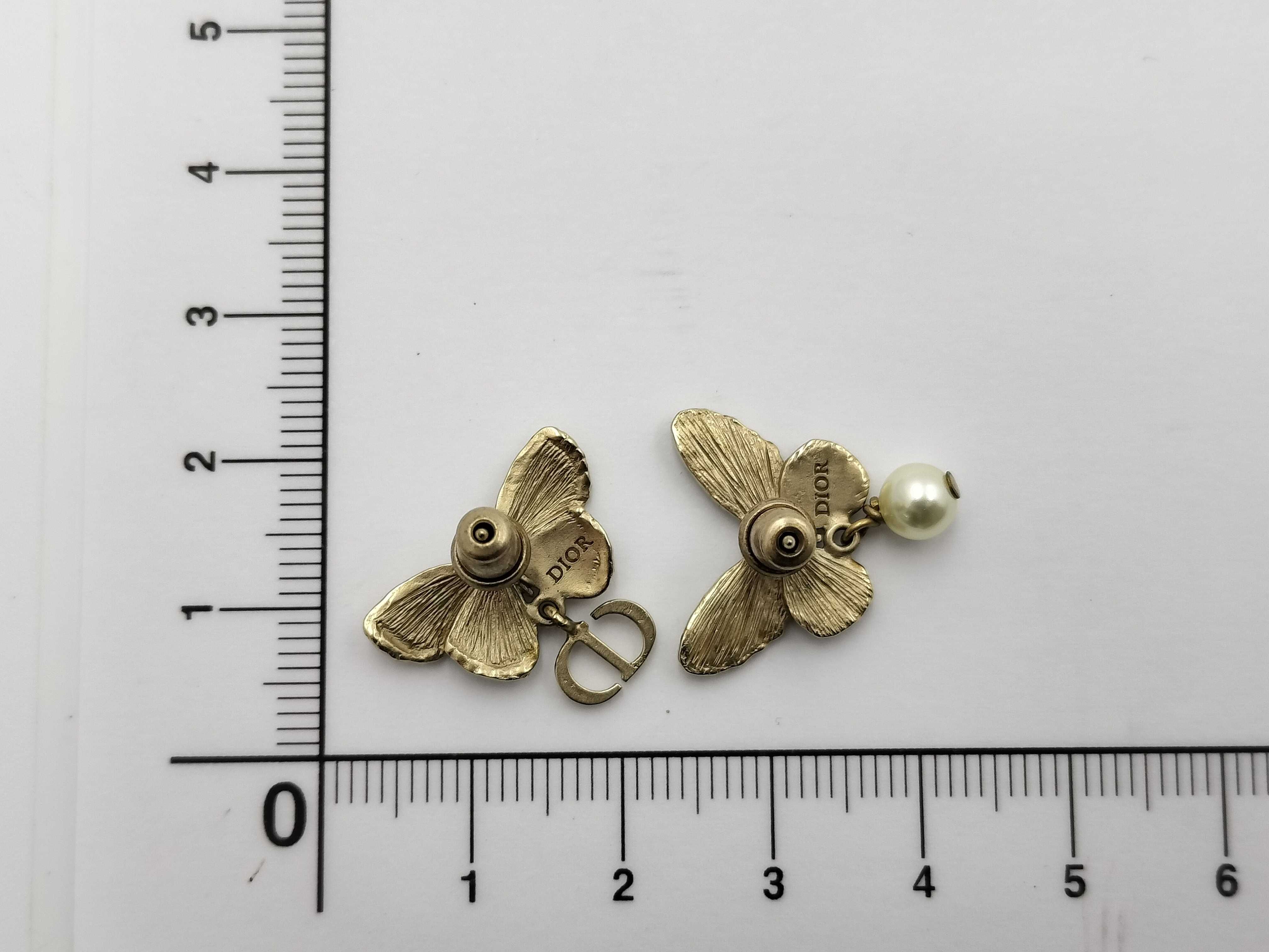Butterfly/Gold/Earrings — view 9
