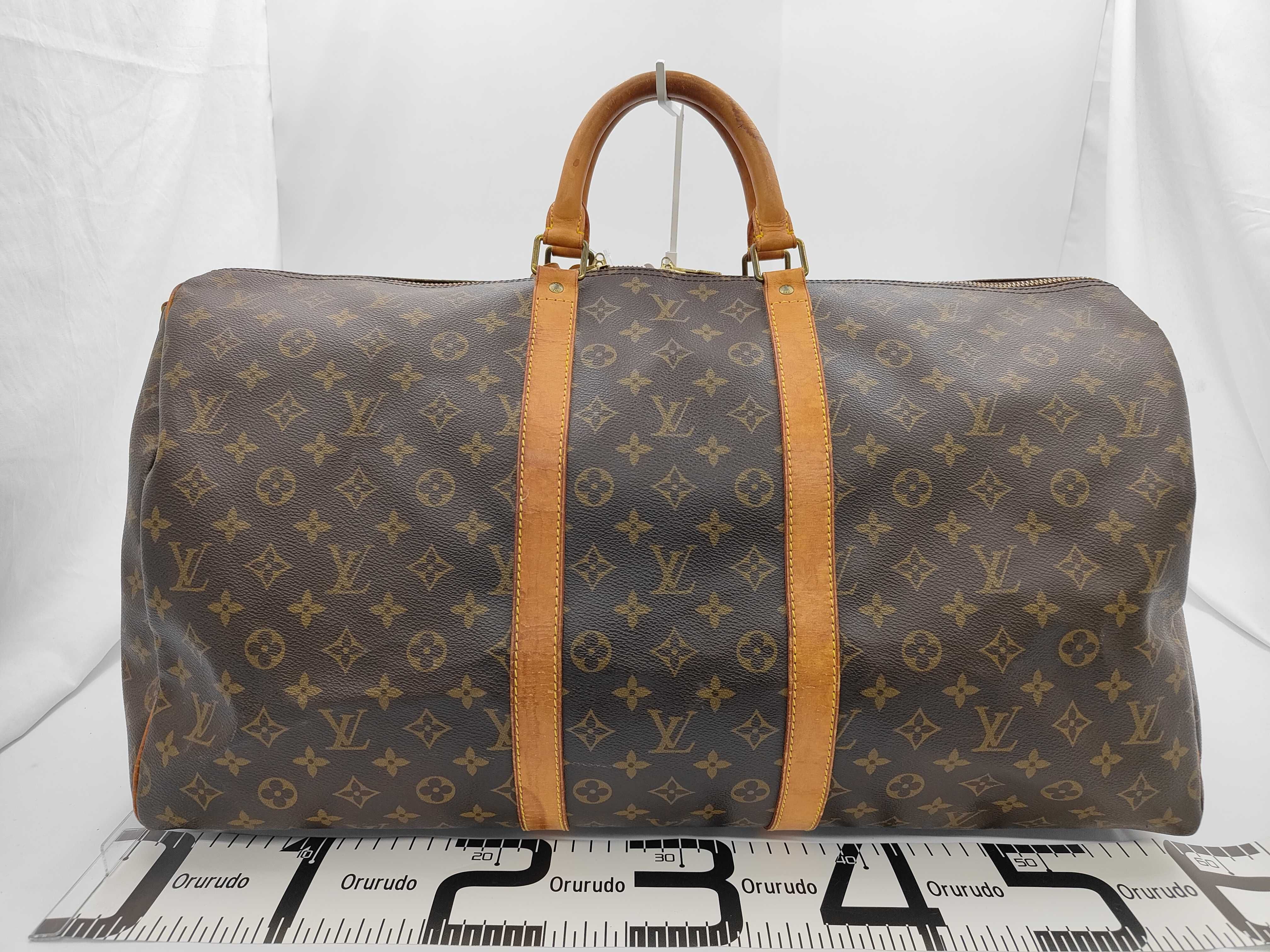 Monogram M41414 Keepall Bandoulière 55 Boston Bag — view 2