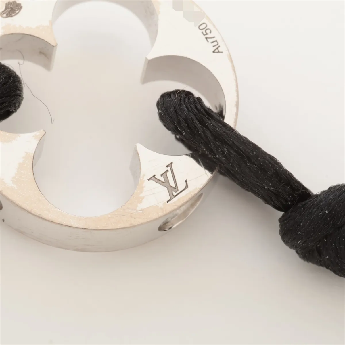 Bracelet Empreinte Cord Bracelet 750 (WG) Total 4.0g H17577 Cord twisting, cord fraying — view 5
