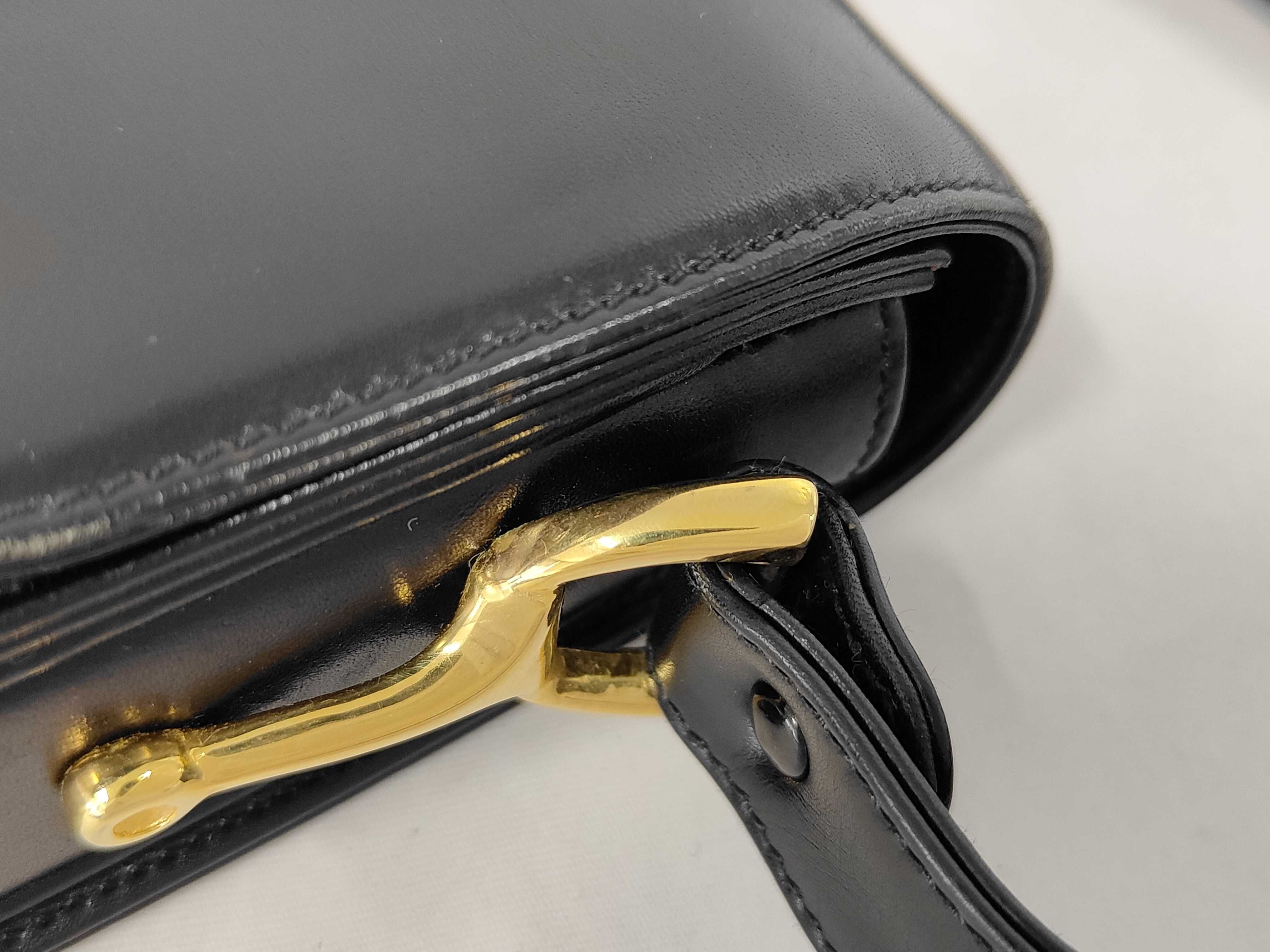 Old Celine Shoulder Bag, Black — view 6