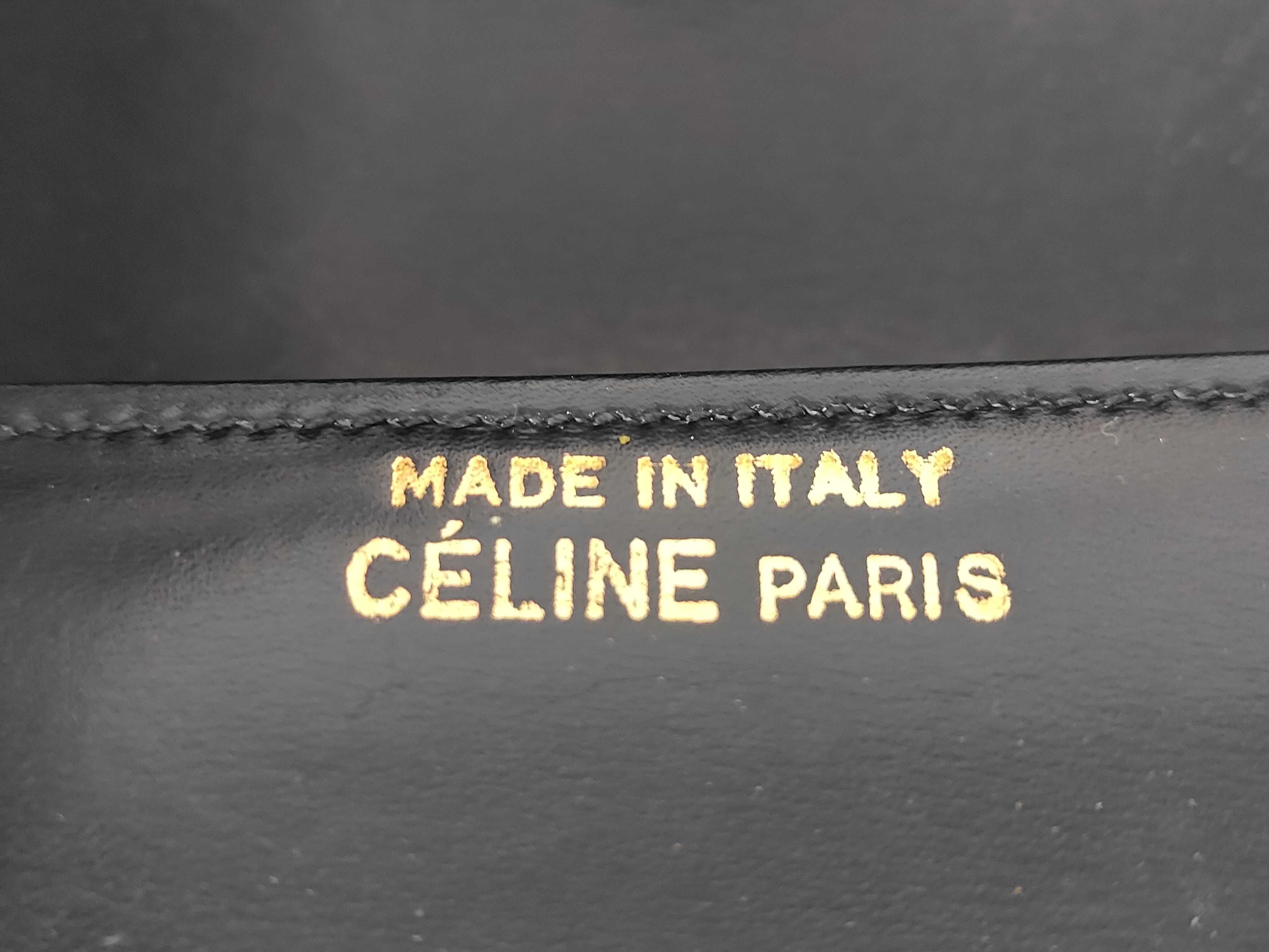 Old Celine Shoulder Bag, Black — view 9