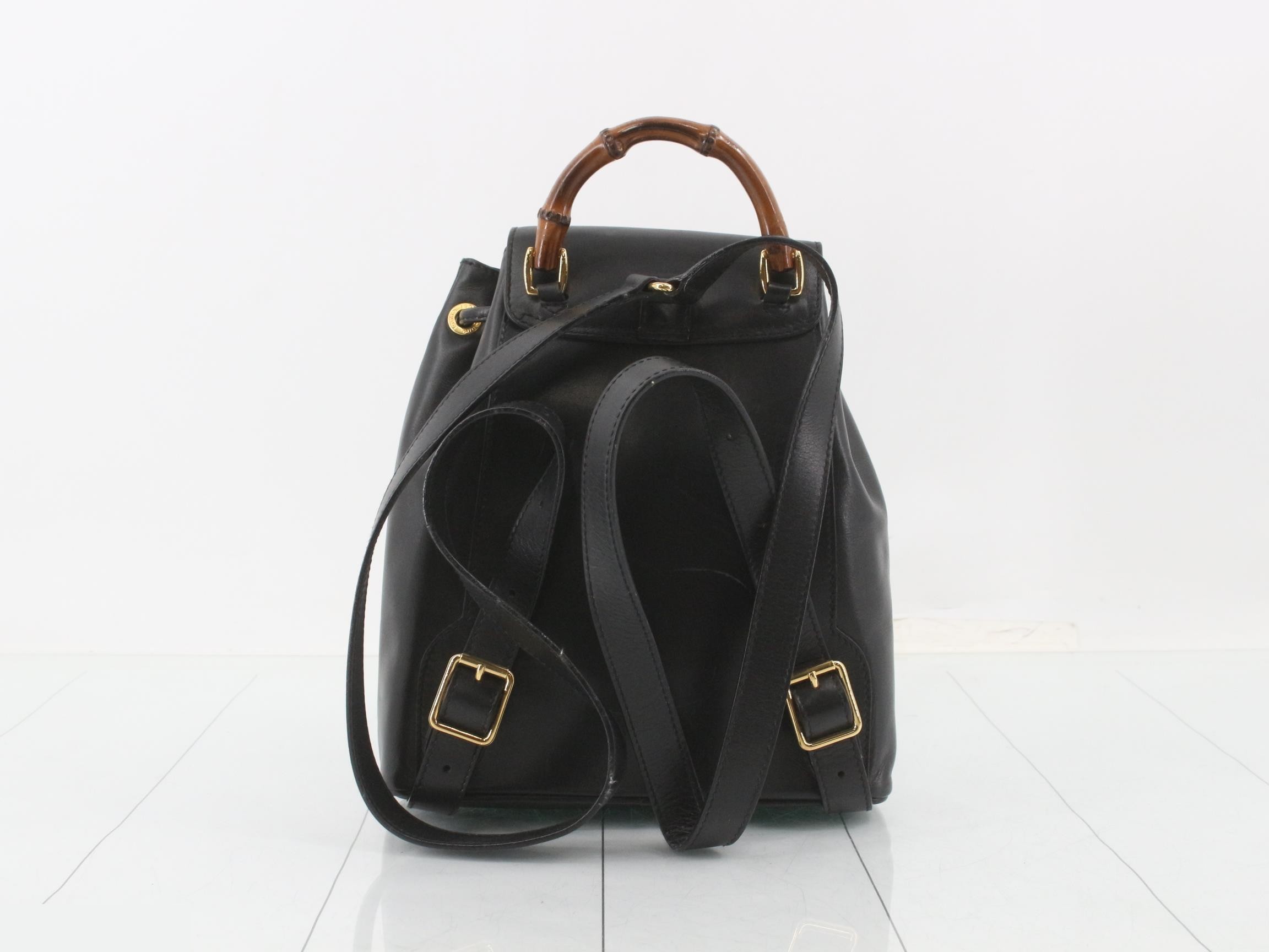 Bamboo (bag) / Backpack - Black — view 2