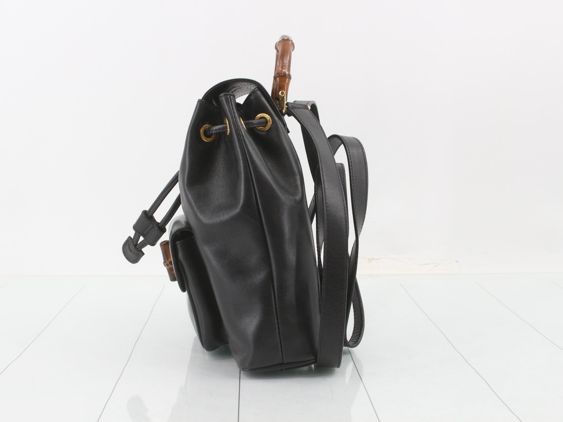 Bamboo (bag) / Backpack - Black — view 3