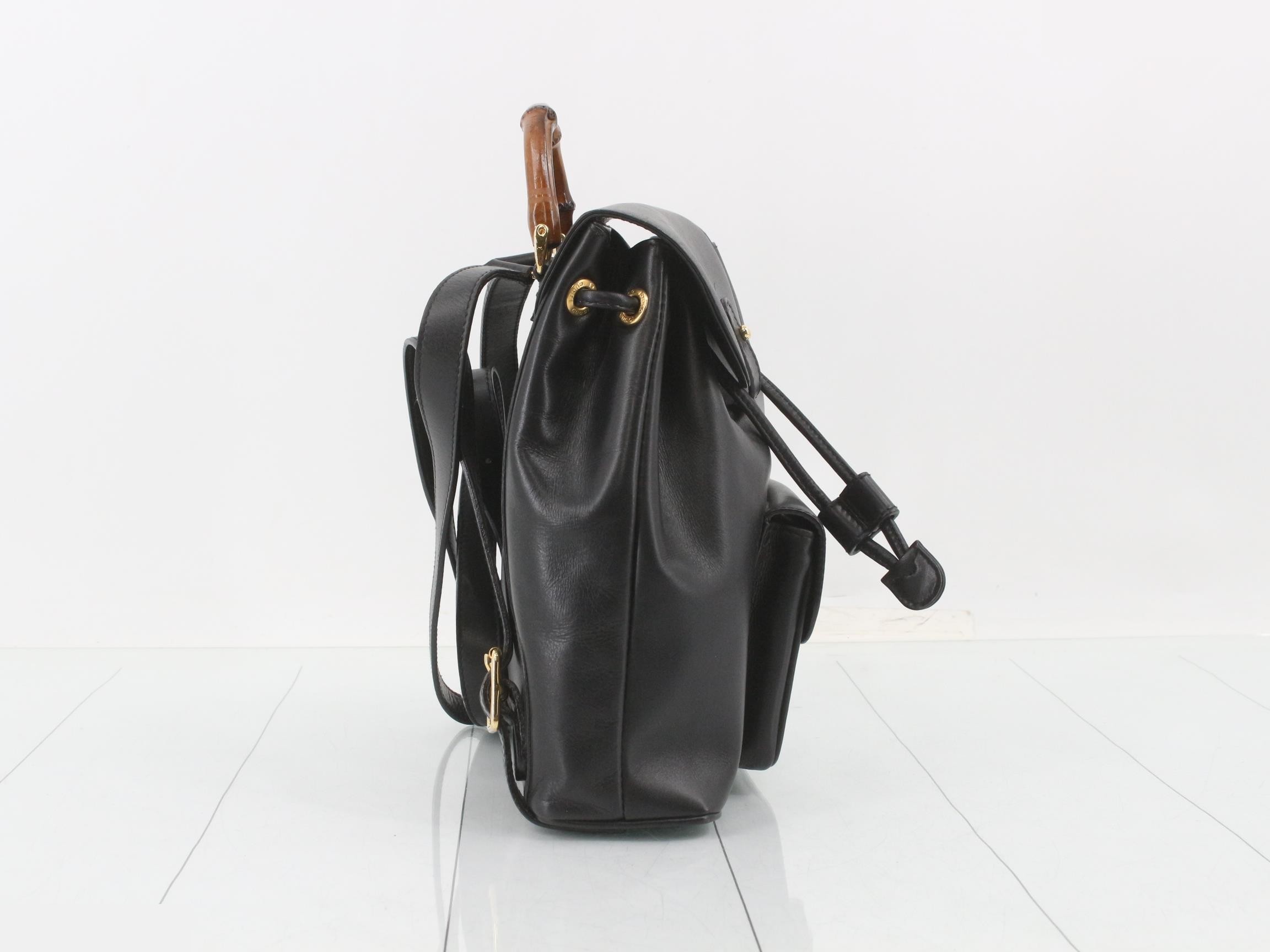 Bamboo (bag) / Backpack - Black — view 4