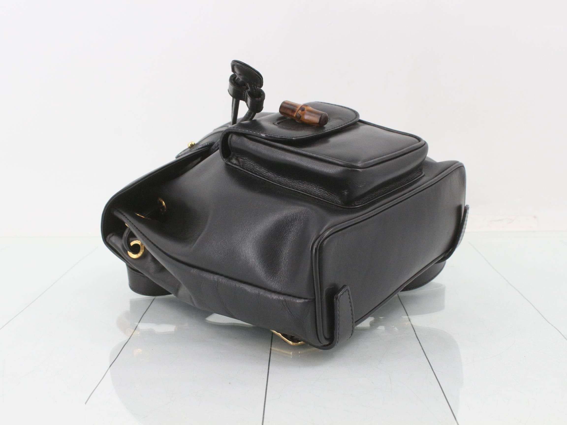 Bamboo (bag) / Backpack - Black — view 5