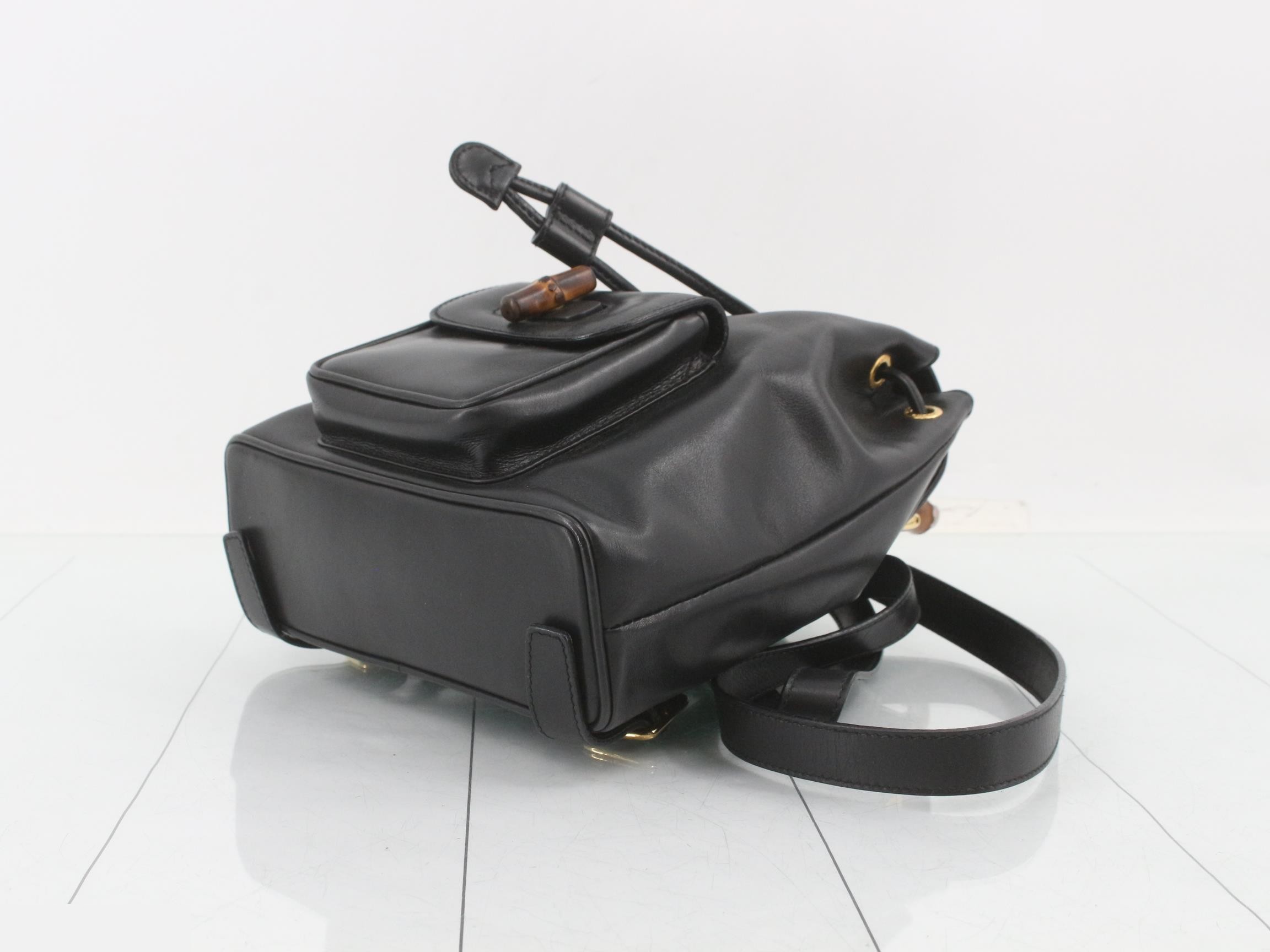 Bamboo (bag) / Backpack - Black — view 6