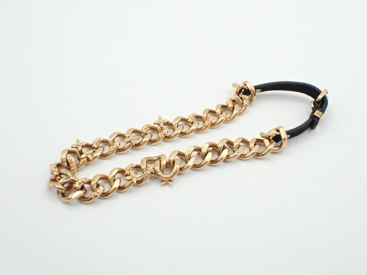 Chain necklace LE0134, neck circumference approximately 42cm — view 3
