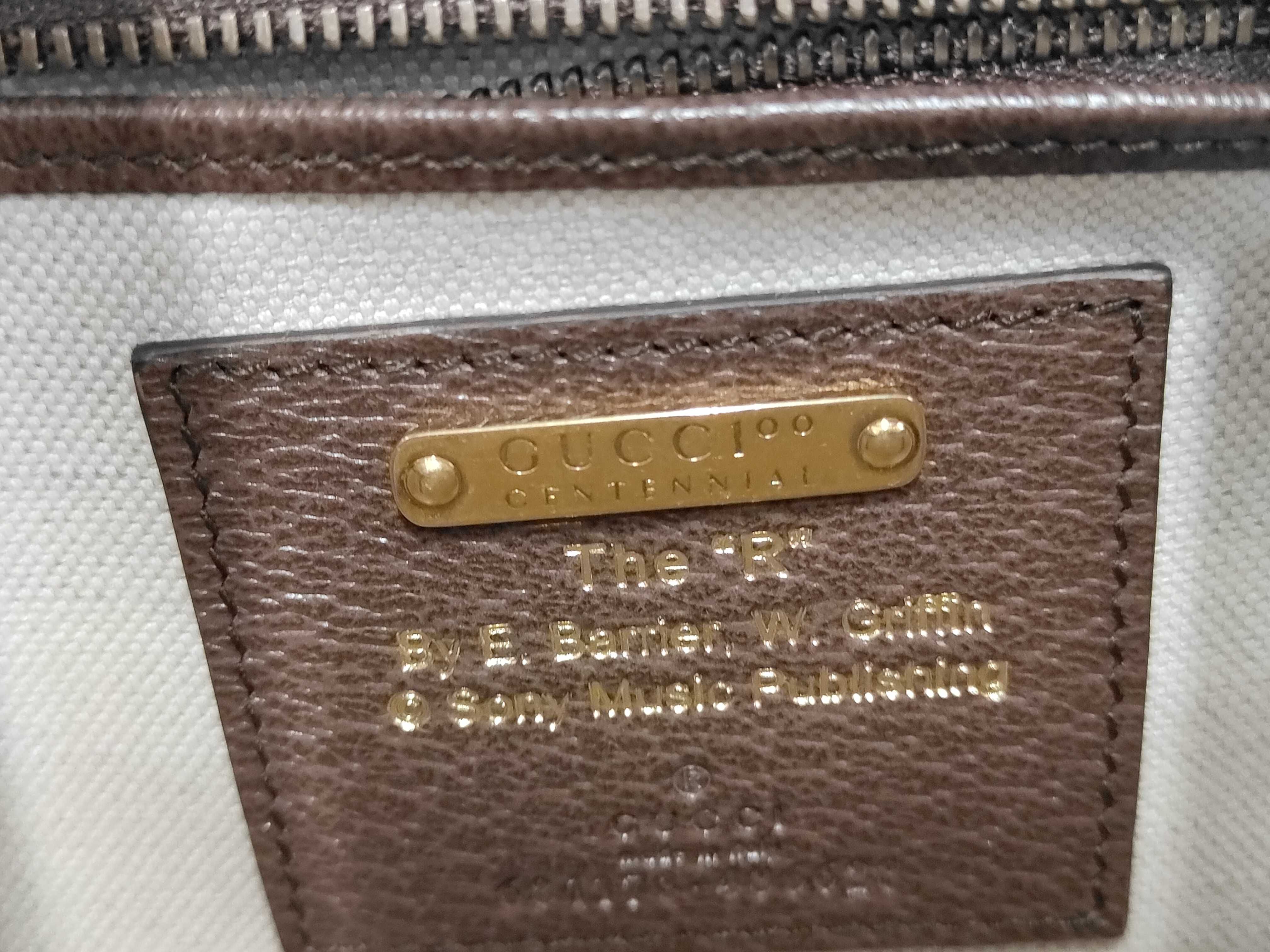 681173 Mirror-equipped Bamboo 2-way Handbag, 100th Anniversary Edition — view 11