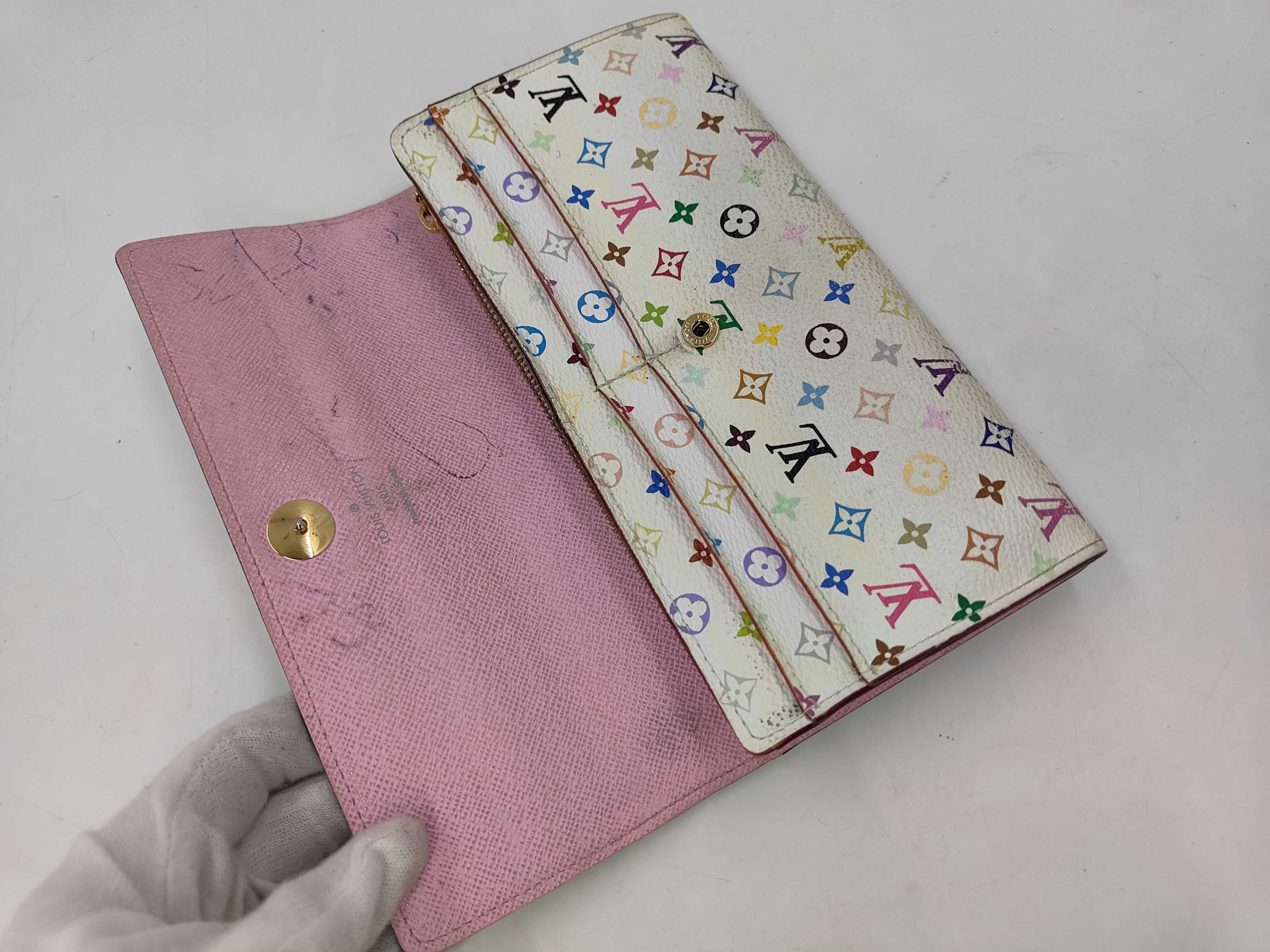Multicolor / Portefeuille Sarah / M93744 / Long Wallet / PVC Wallet — view 5