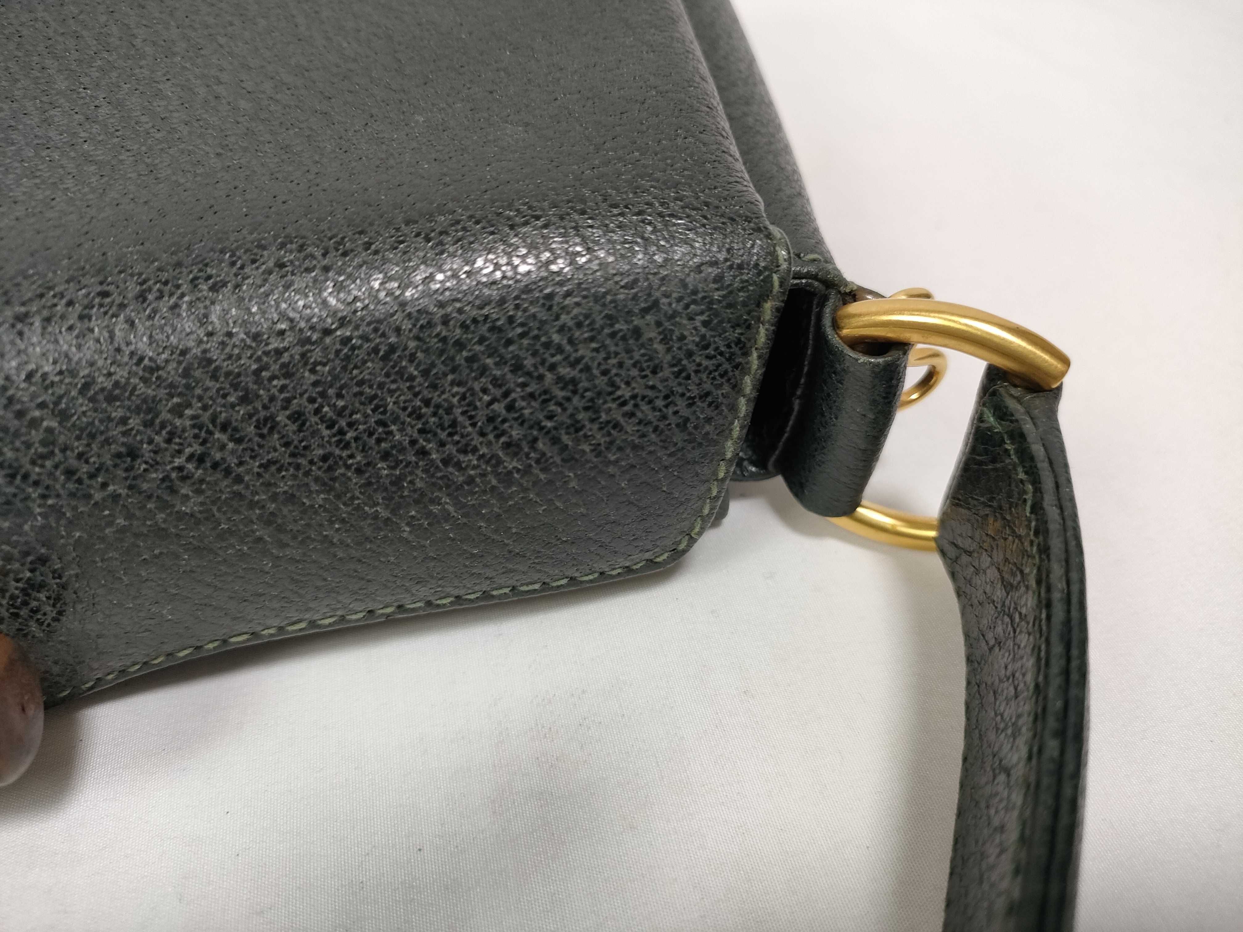 Bamboo Turnlock Bag, Green, 000.2048.175, One-Shoulder Bag — view 11