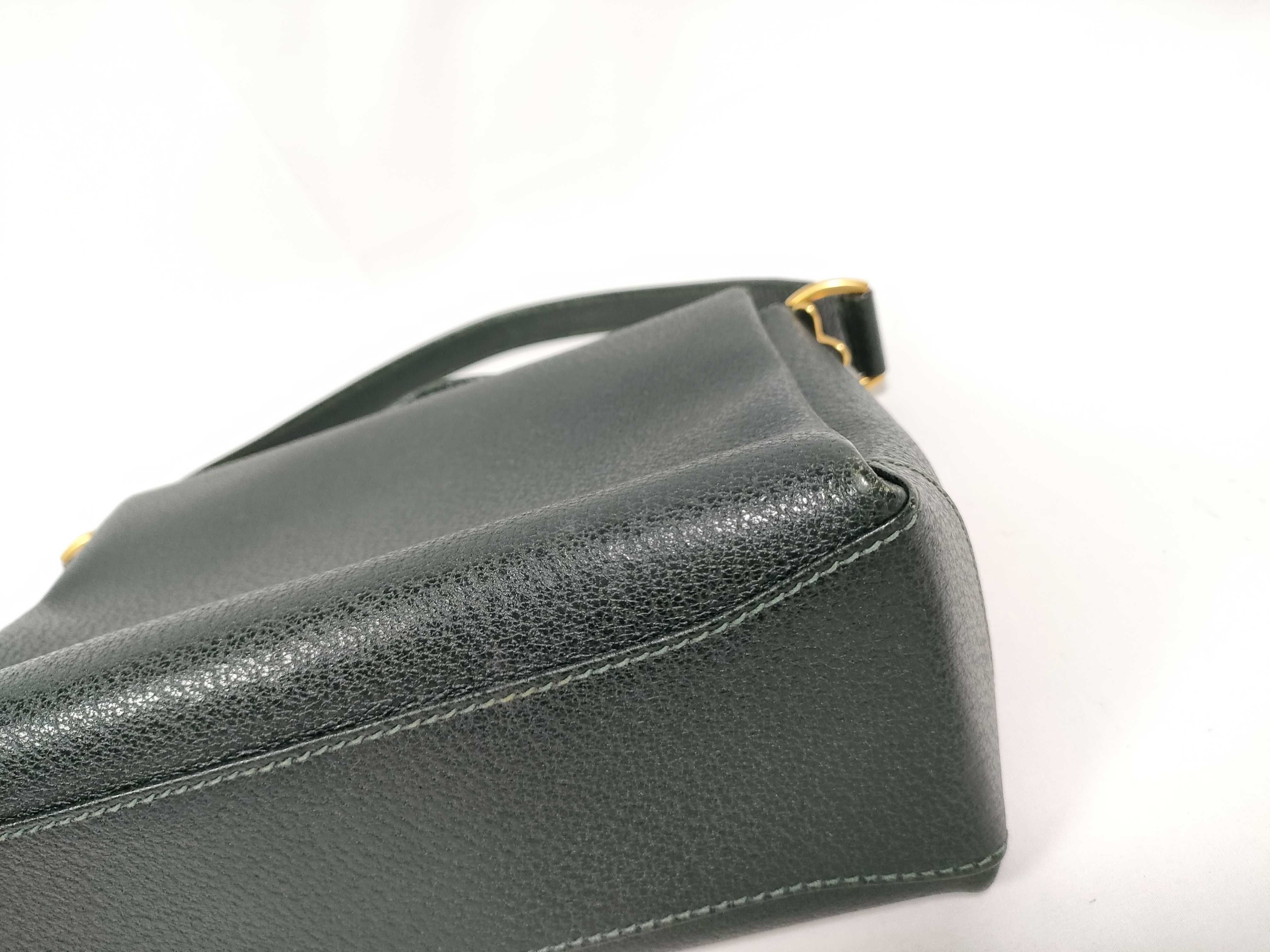 Bamboo Turnlock Bag, Green, 000.2048.175, One-Shoulder Bag — view 4