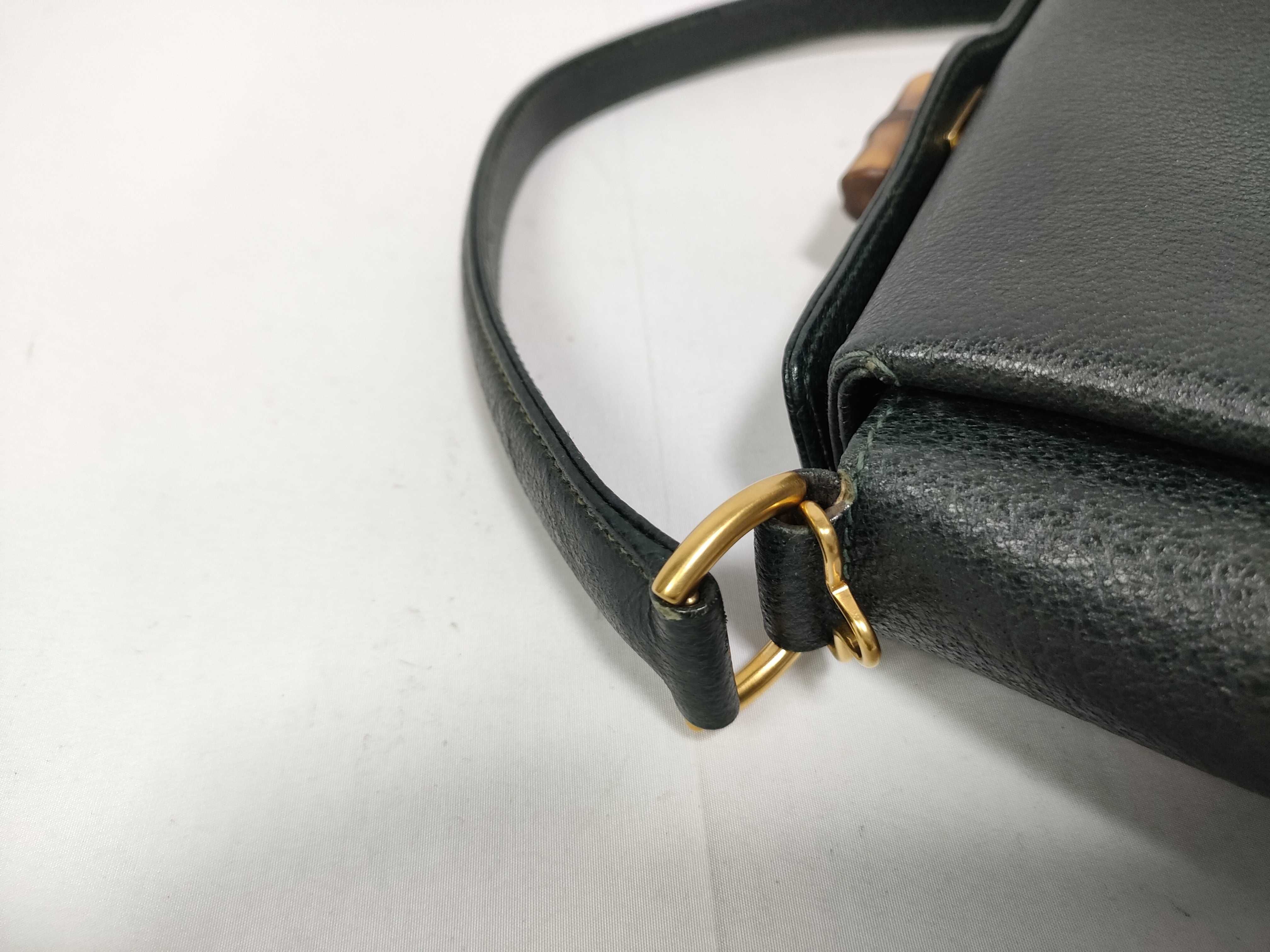Bamboo Turnlock Bag, Green, 000.2048.175, One-Shoulder Bag — view 7