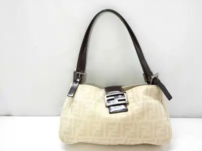 Zucca pattern Fendi Zucca pattern Mamma Bucket Shoulder Bag Handbag