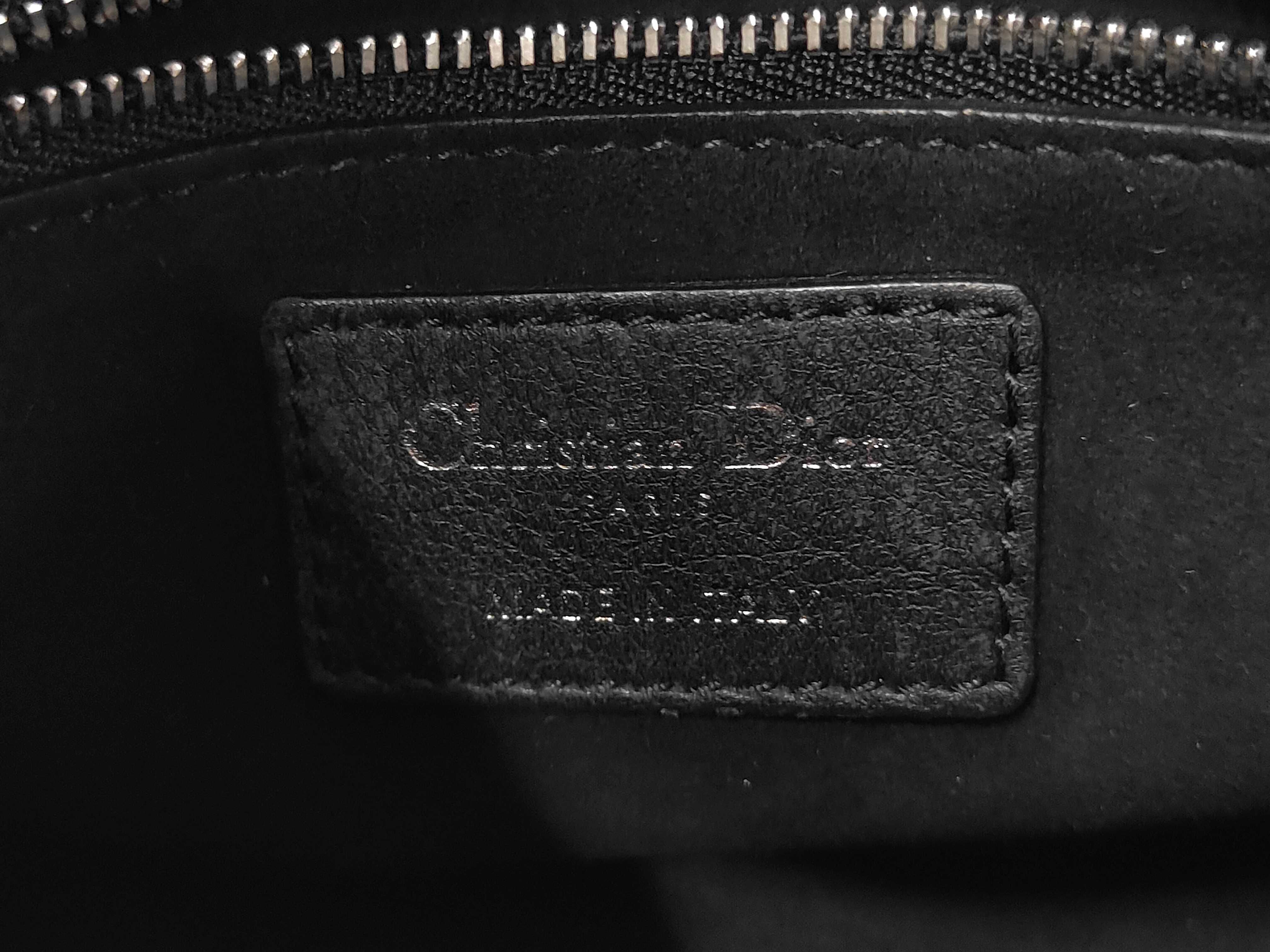 Lady Dior Mini Leather Studded 2-Way Bag Shoulder Bag — view 12