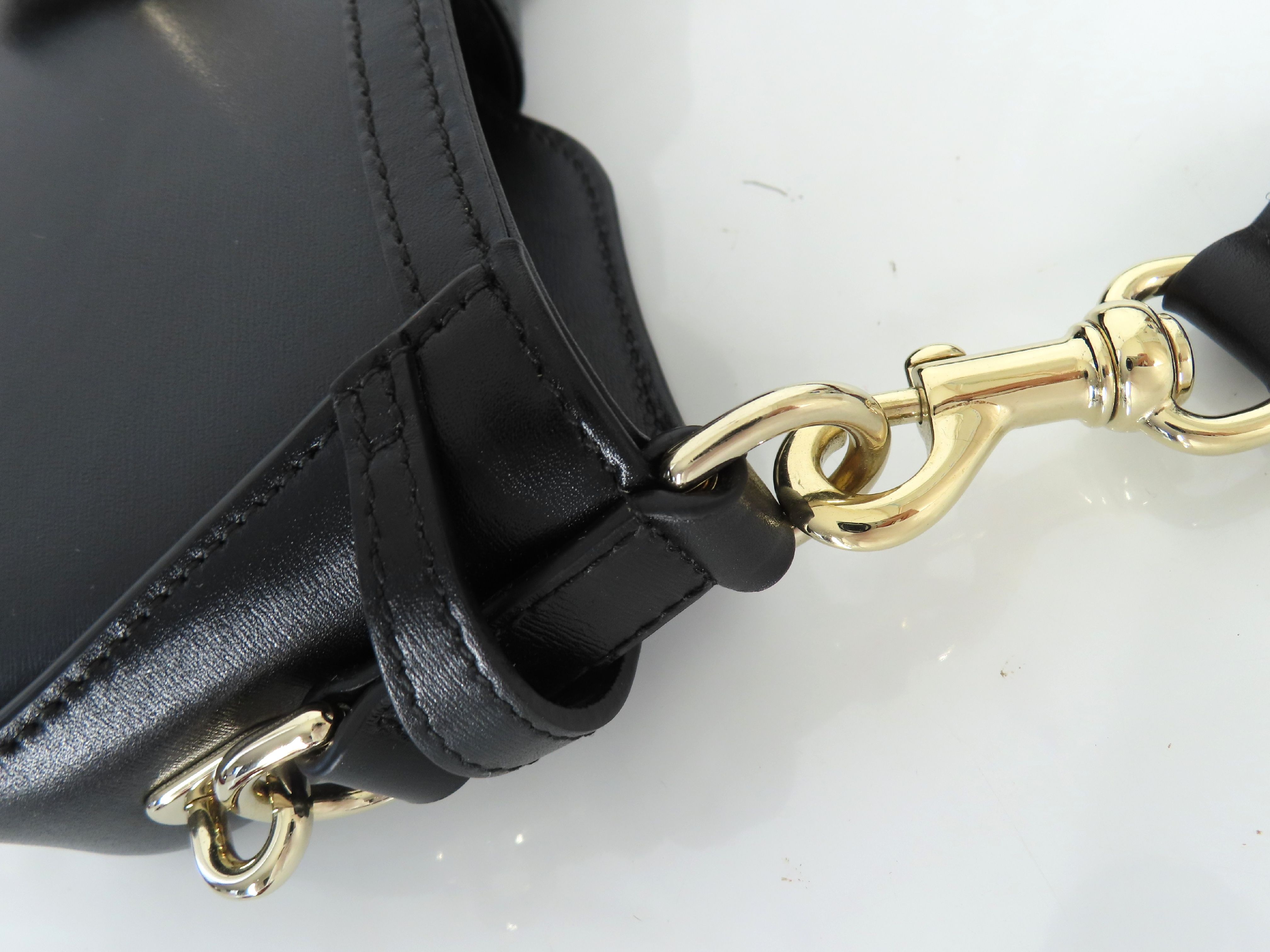Moonside Mini Leather Shoulder Bag 786015 Shoulder Bag — view 5