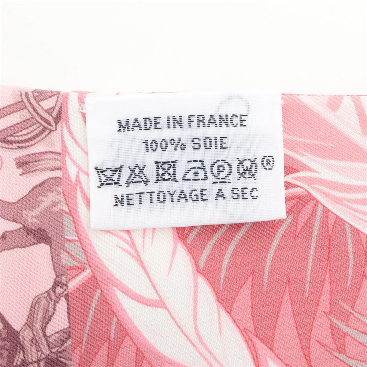 Twilly Chaval Phoenix Horse and Phoenix Scarf Silk Pink — view 3