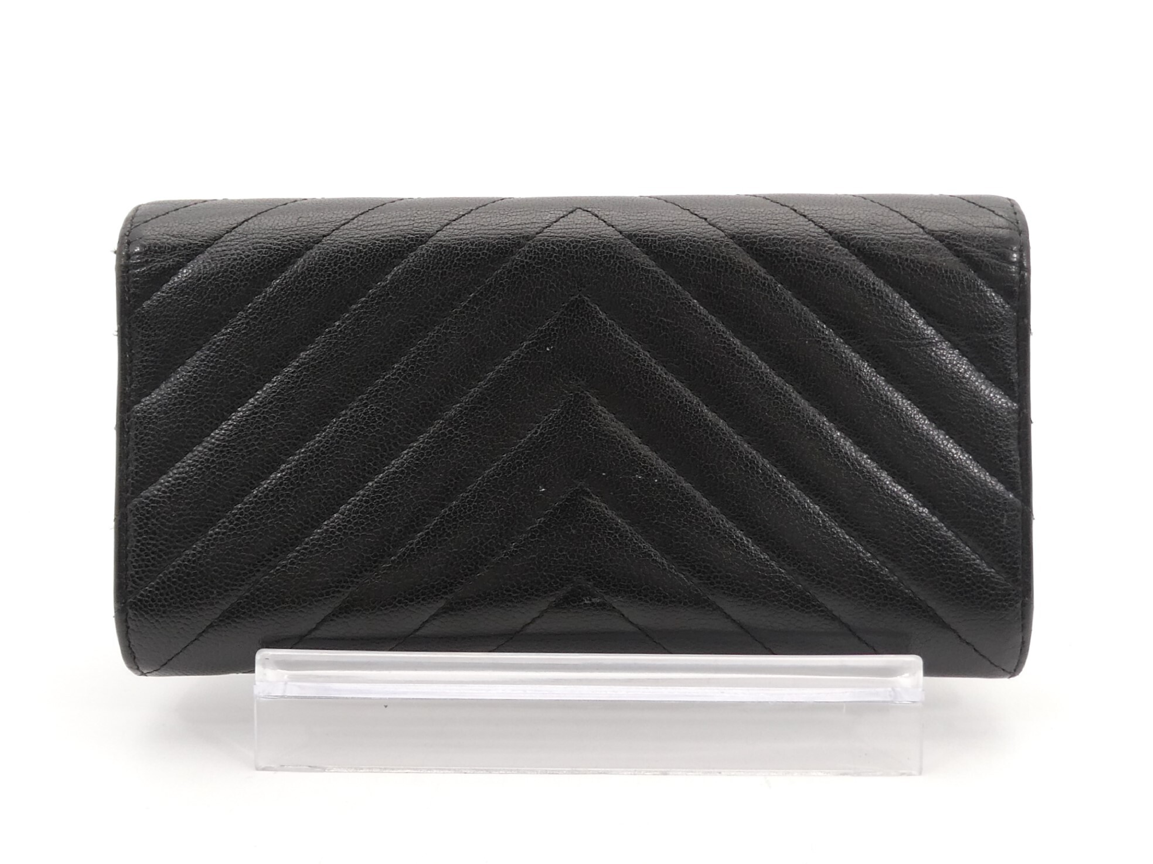V-stitch Coco Mark Bi-fold Long Wallet — view 2