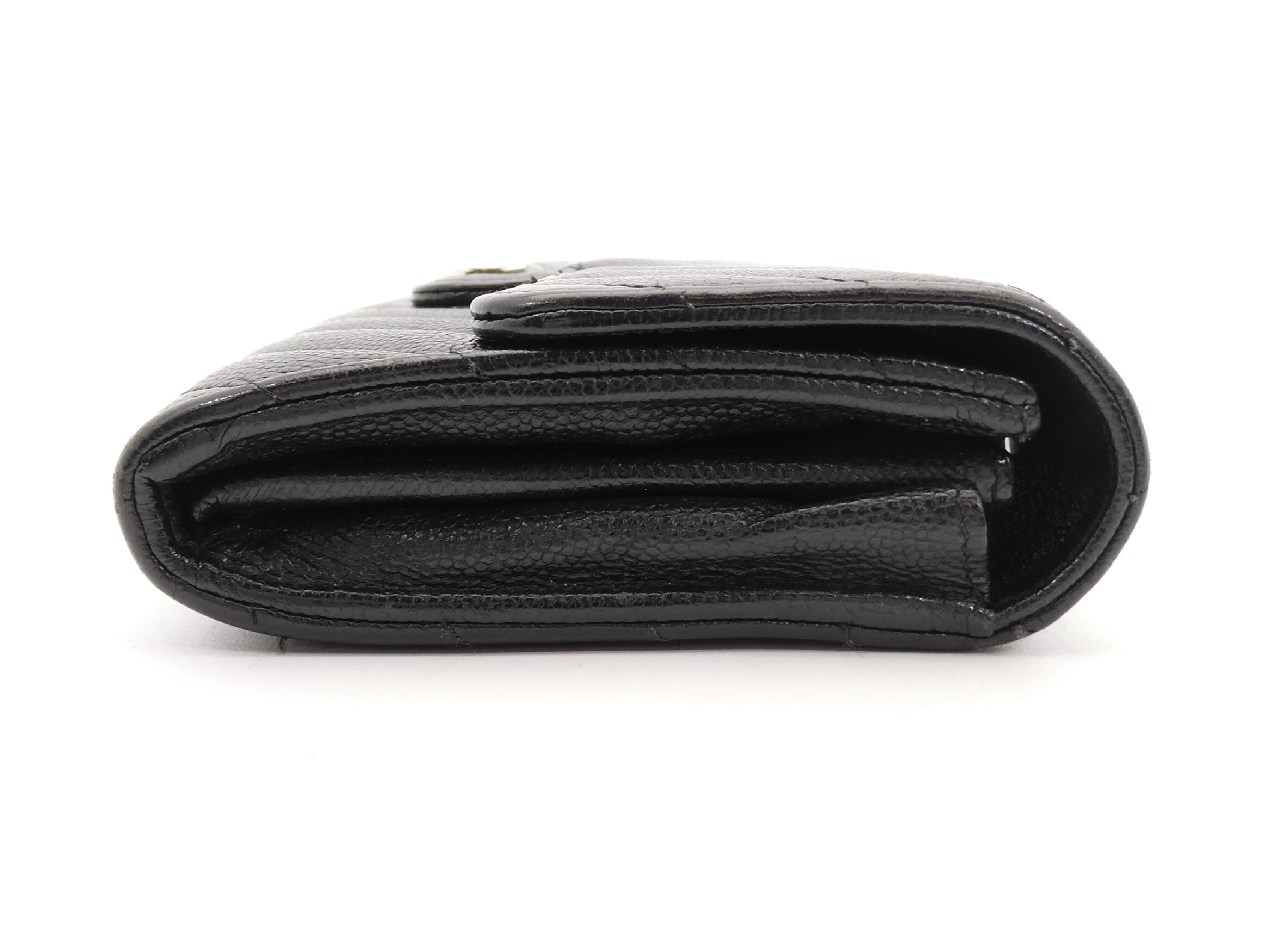 V-stitch Coco Mark Bi-fold Long Wallet — view 3