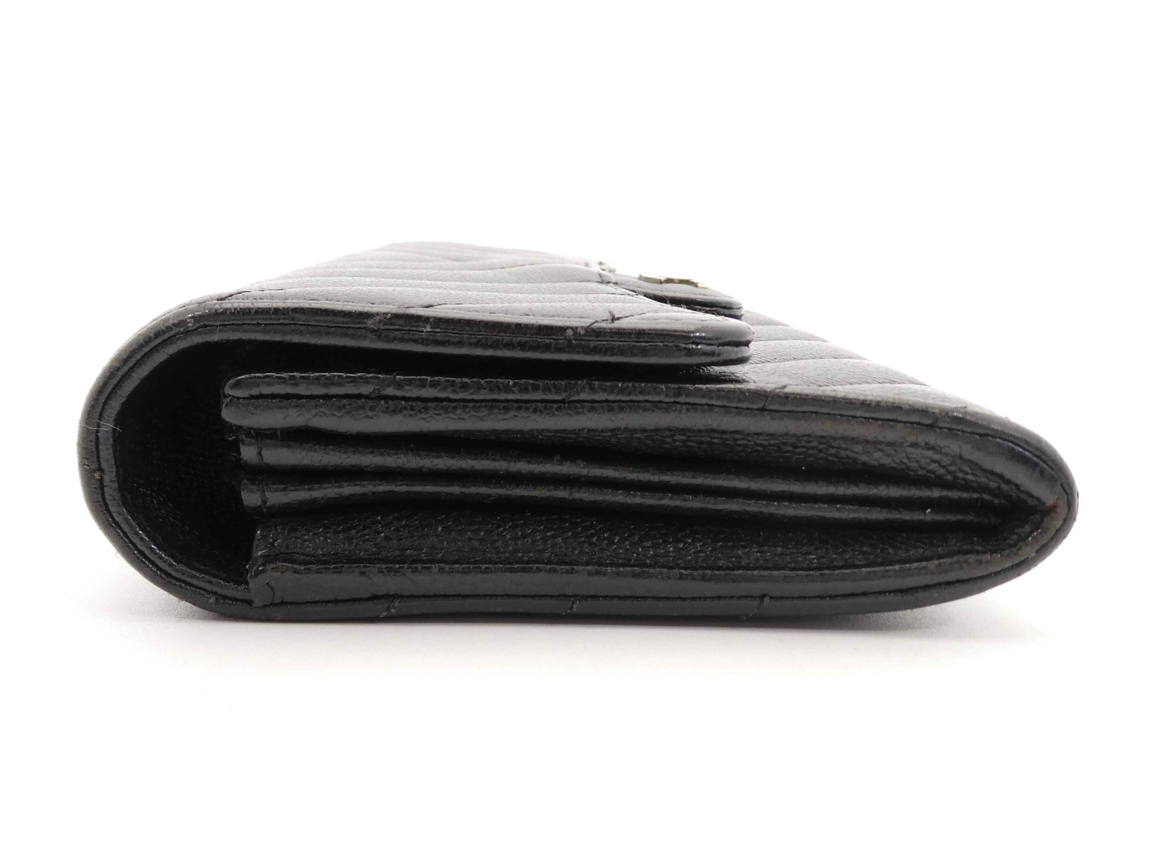 V-stitch Coco Mark Bi-fold Long Wallet — view 4