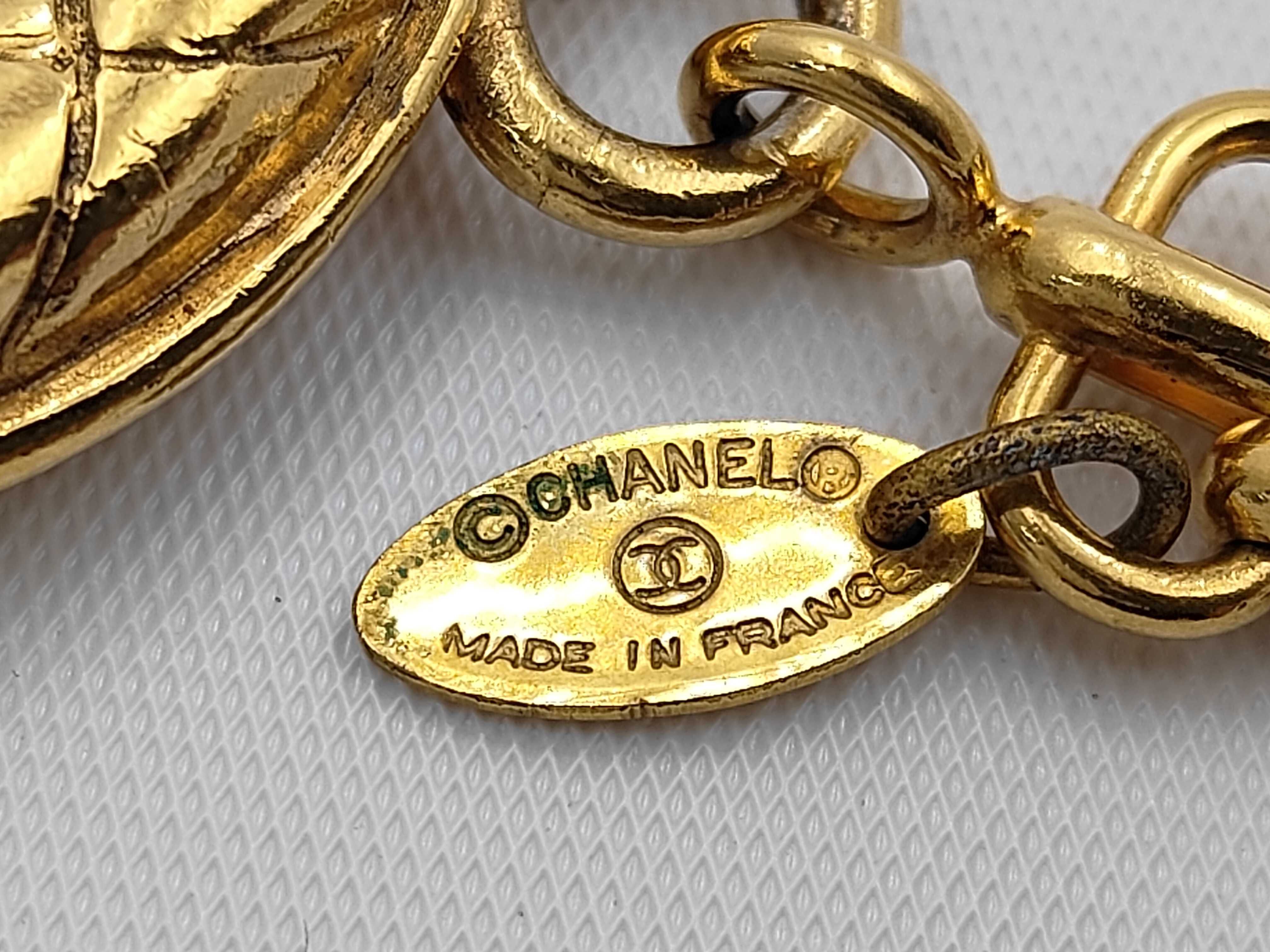 Coco Mark Quilted Keychain Keyring Key Case — view 6