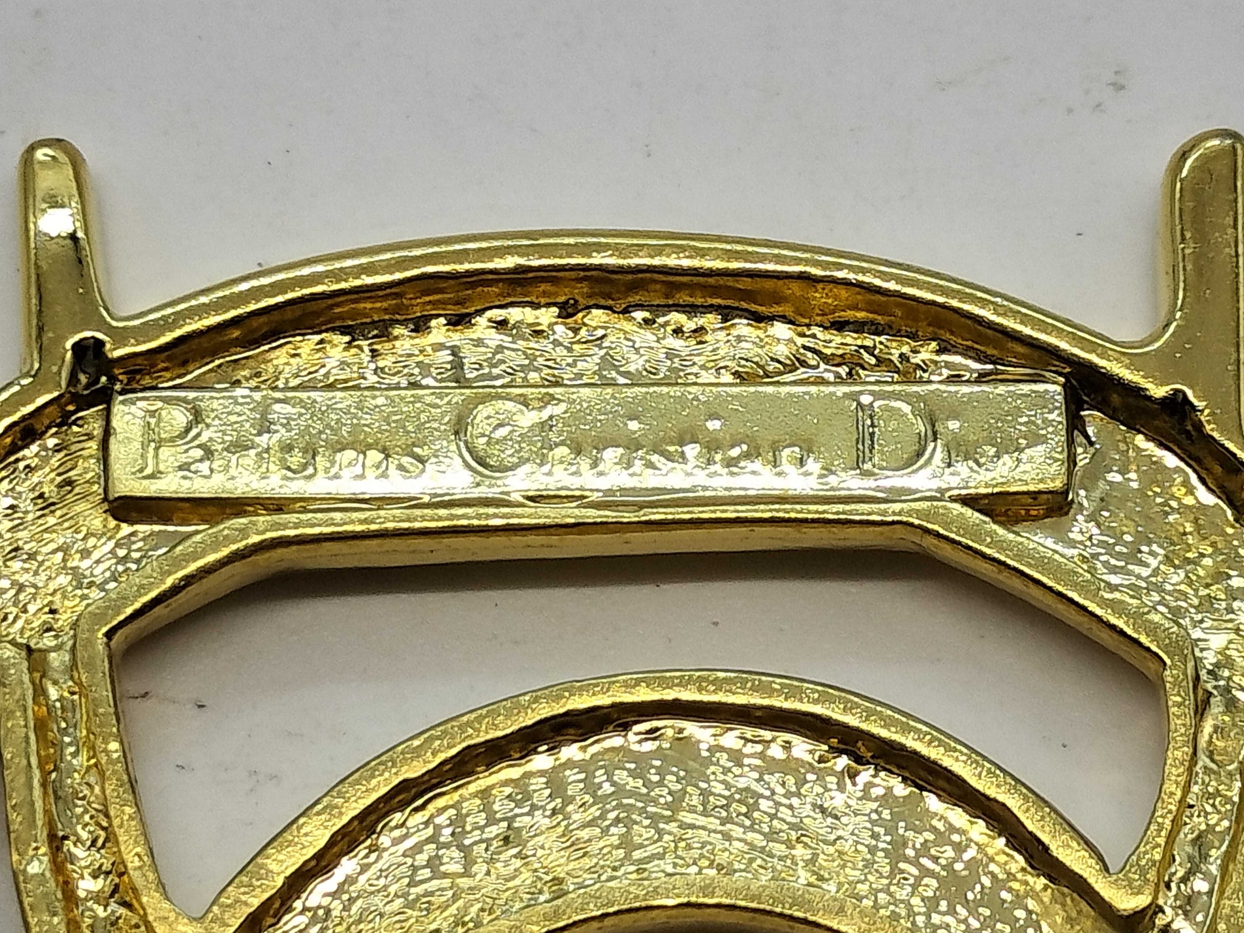 Gold Logo GP Brooch — view 3