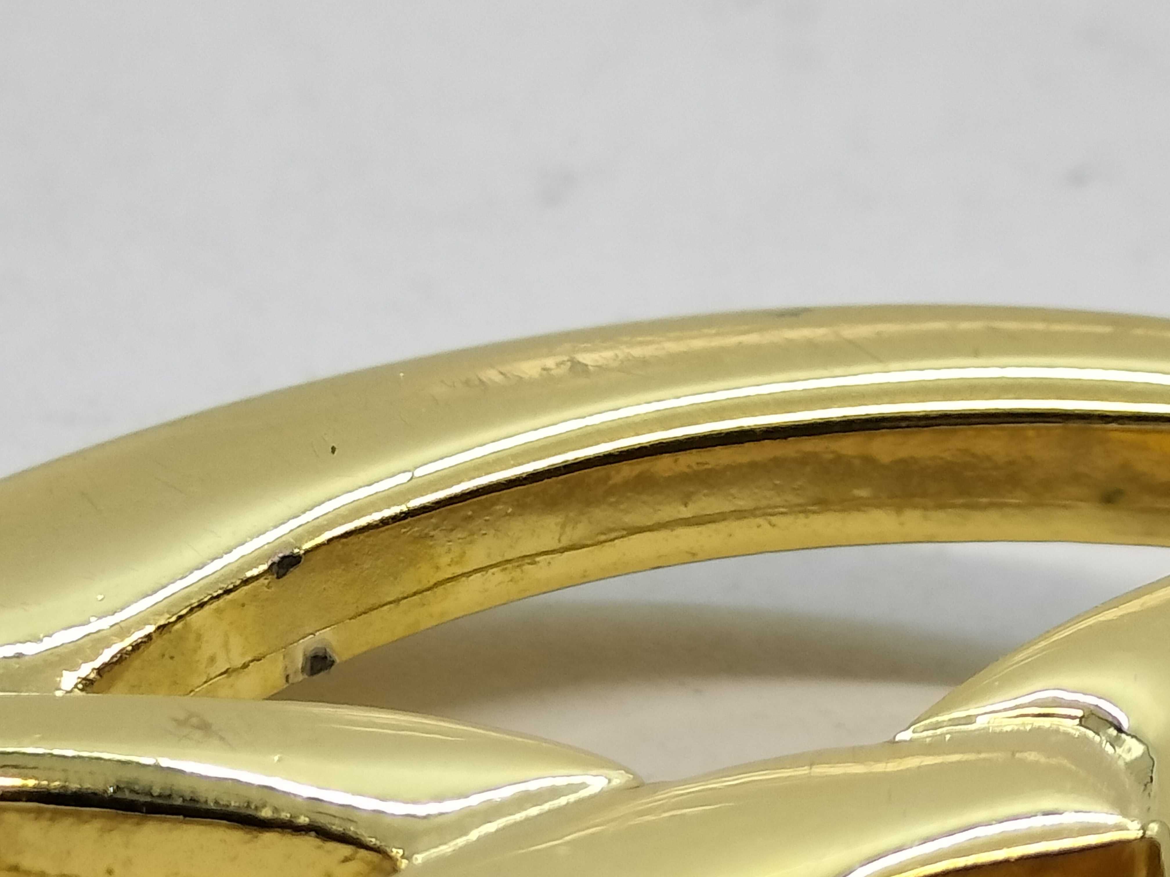 Gold Logo GP Brooch — view 6