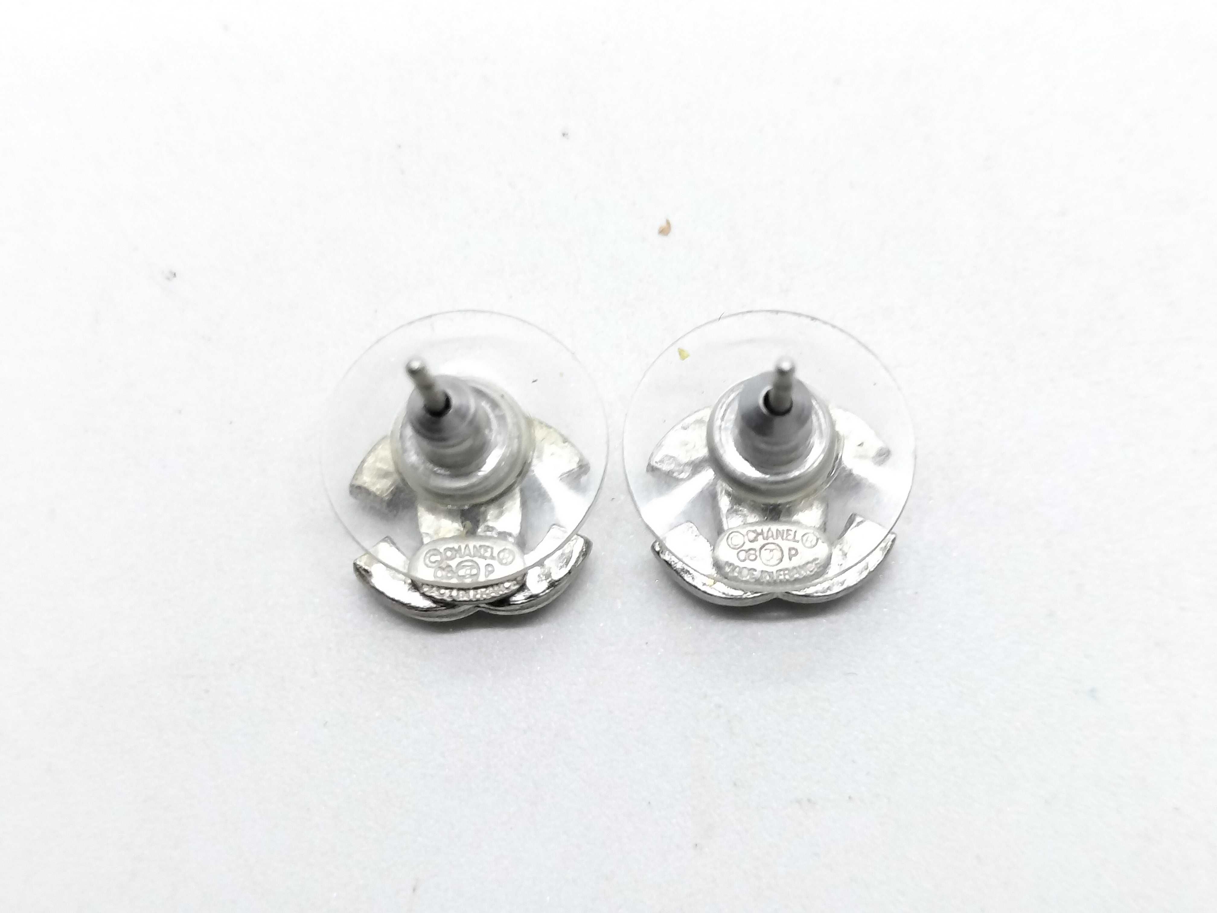 Earrings, Coco Mark, 06P, Rhinestone Earrings — view 3