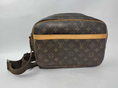 Monogram Reporter PM M45254 SP0063 Brown Shoulder Bag