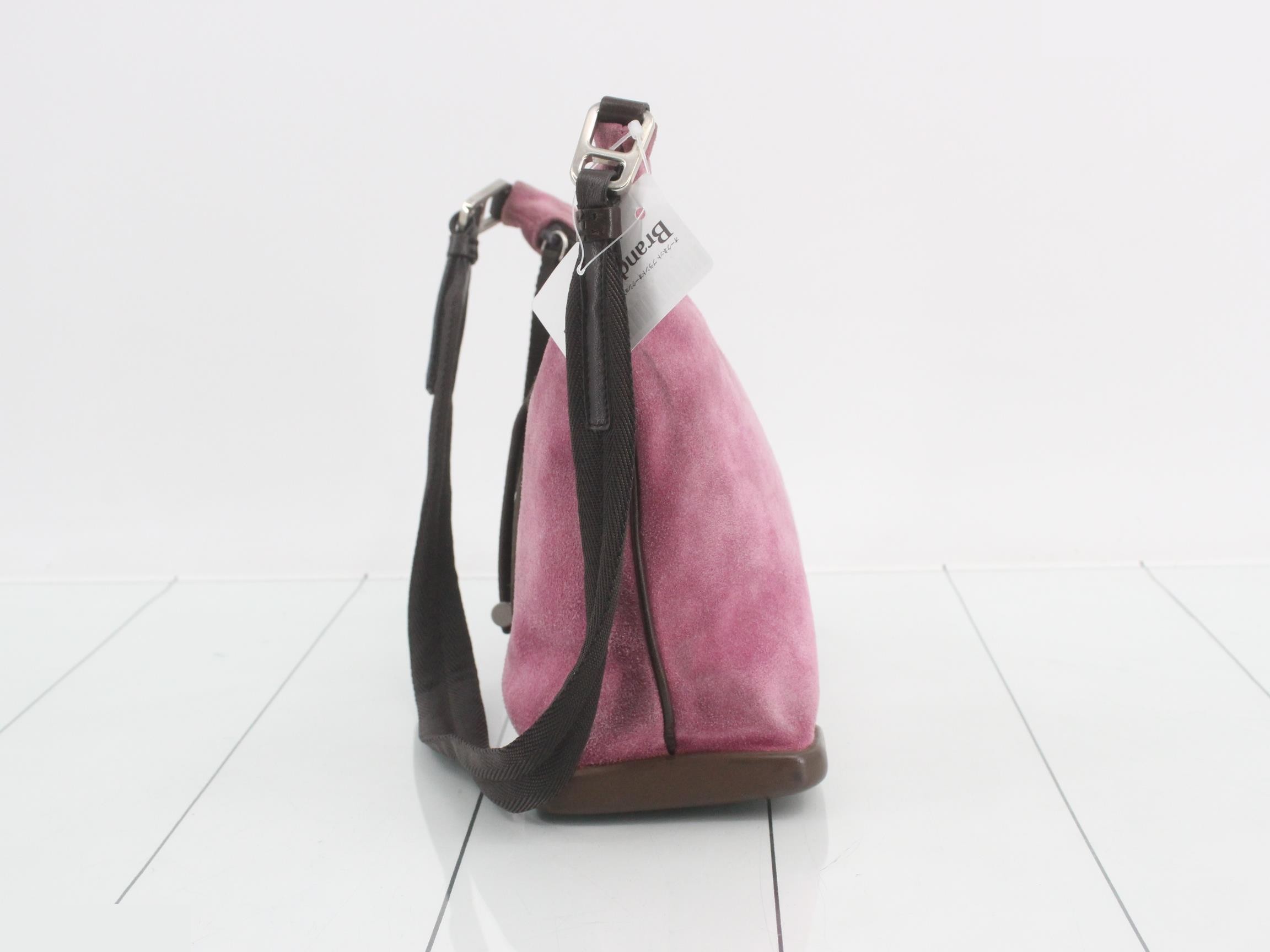 Suede shoulder bag — view 3