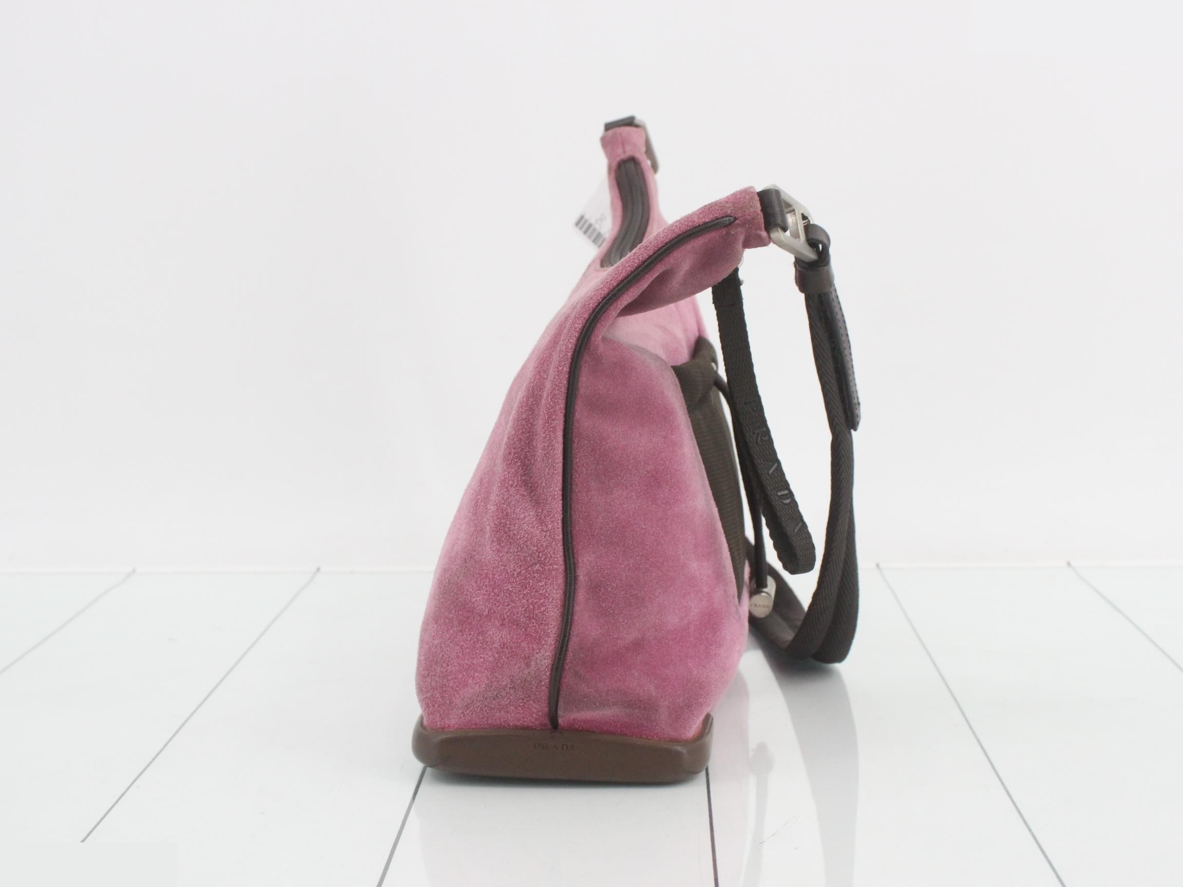 Suede shoulder bag — view 4