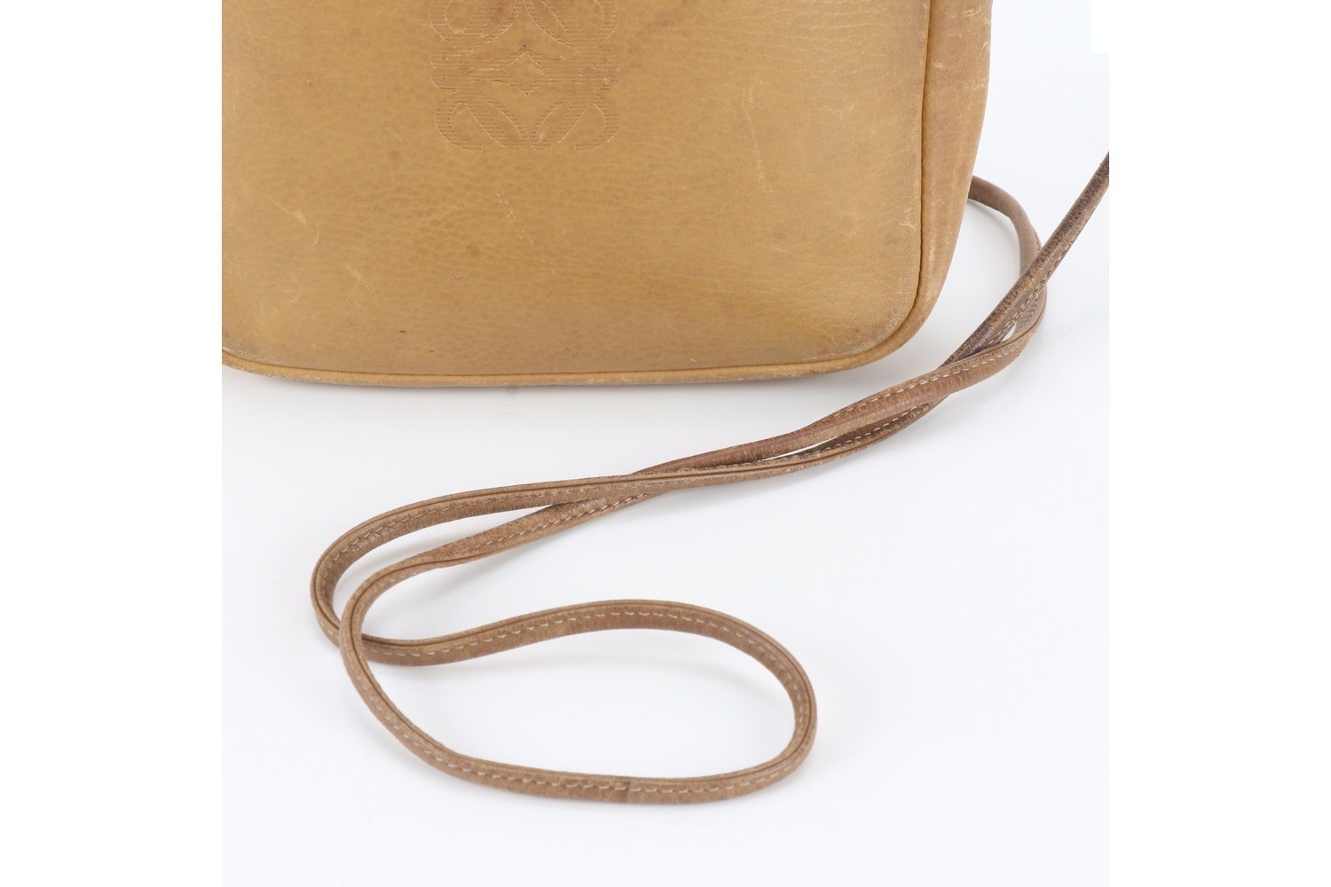 Anagram Leather Shoulder Bag (Crossbody) — view 2