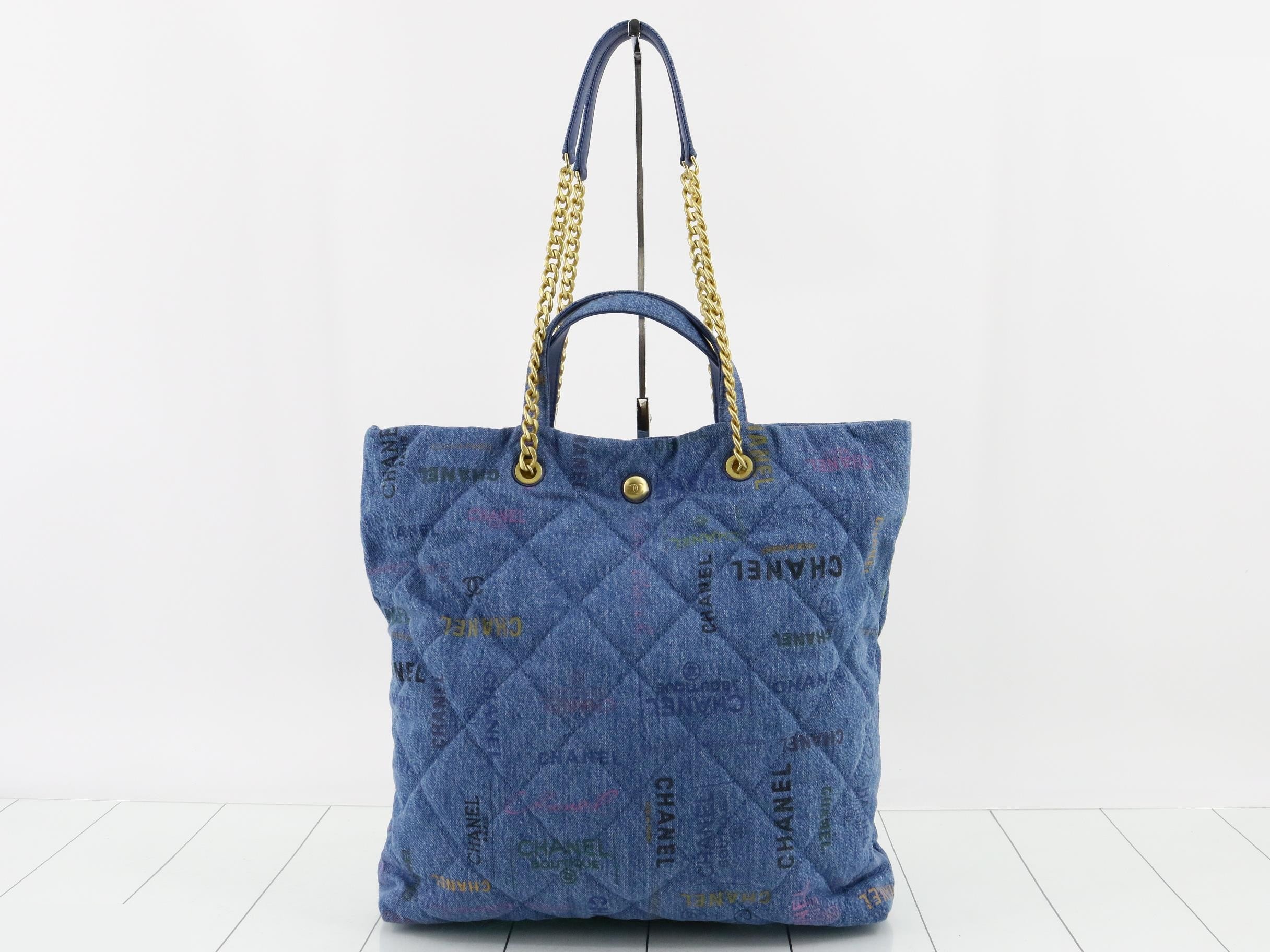 Denim Coco Mark 2-Way Shoulder Bag — view 2