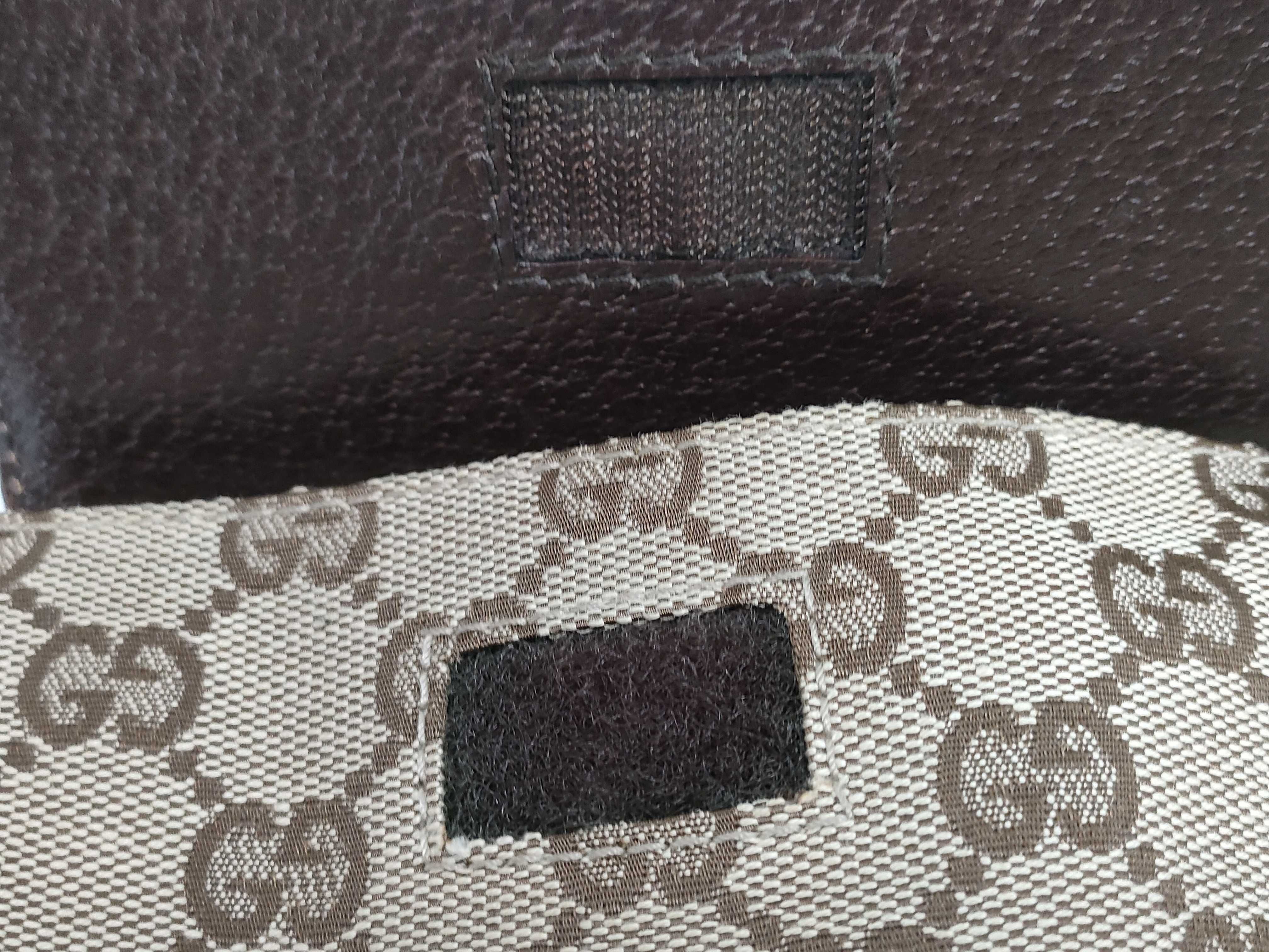 GG Canvas Waist Bag, Brown, 28566 — view 13