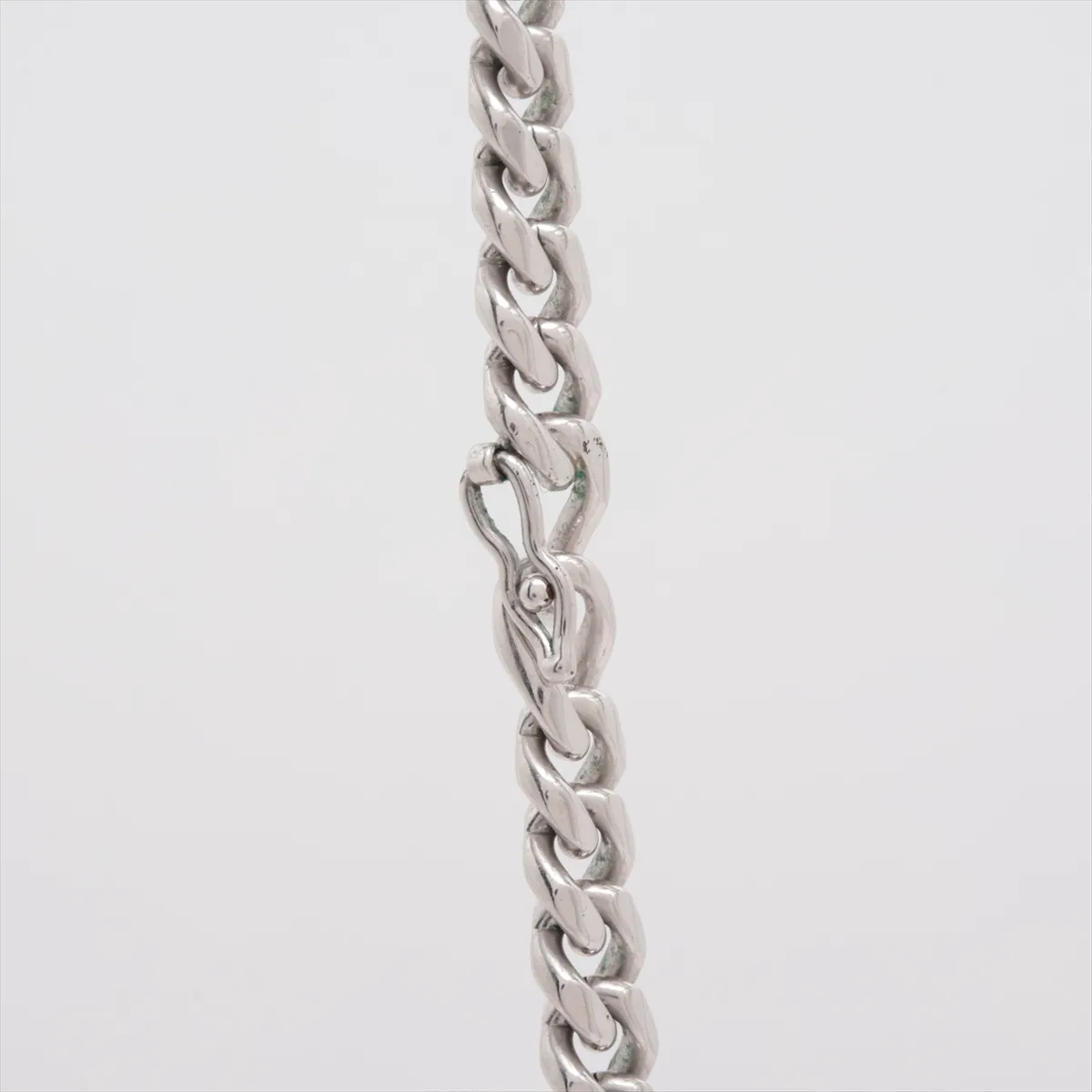 Triomphe necklace, metal, silver. Shows signs of wear, — view 4