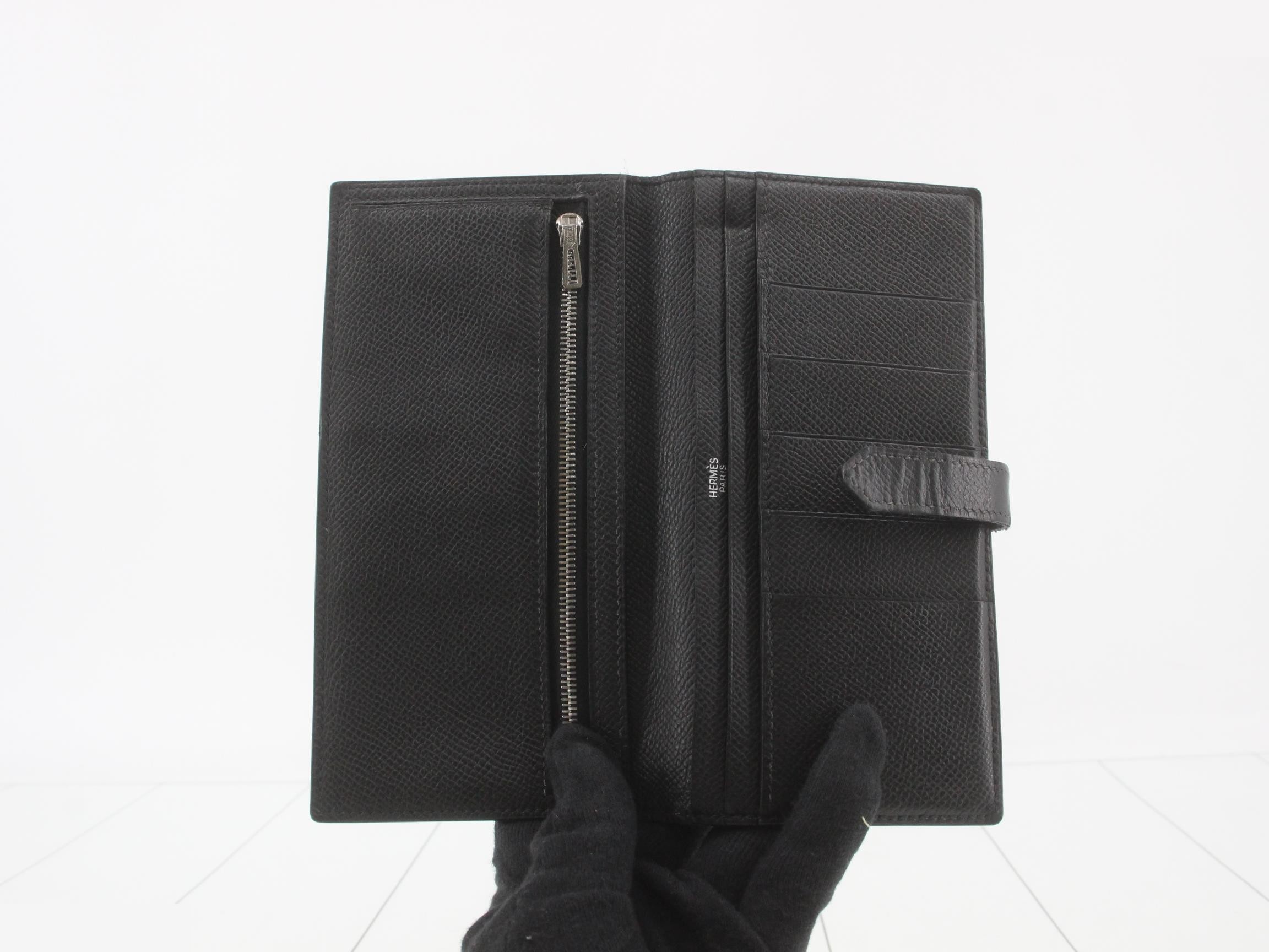 Bearn Leather Bi-fold Long Wallet — view 4