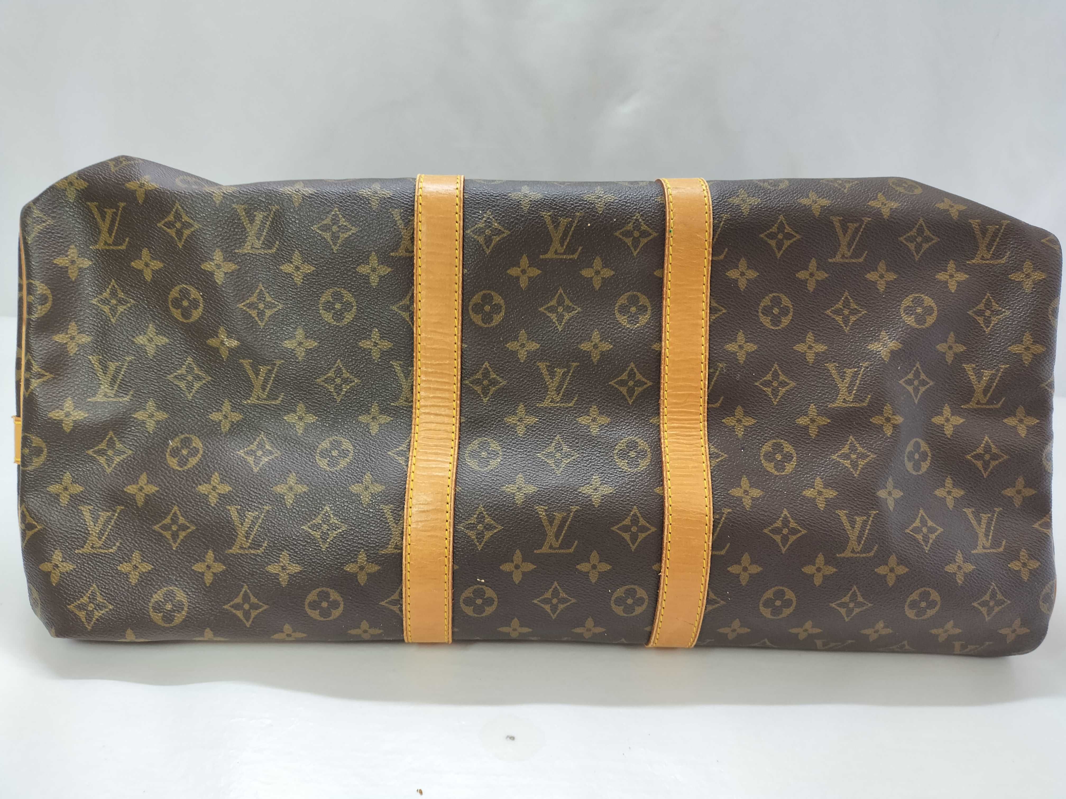 Monogram Vuitton Keepall Bandoulière 2-way Boston Bag — view 15