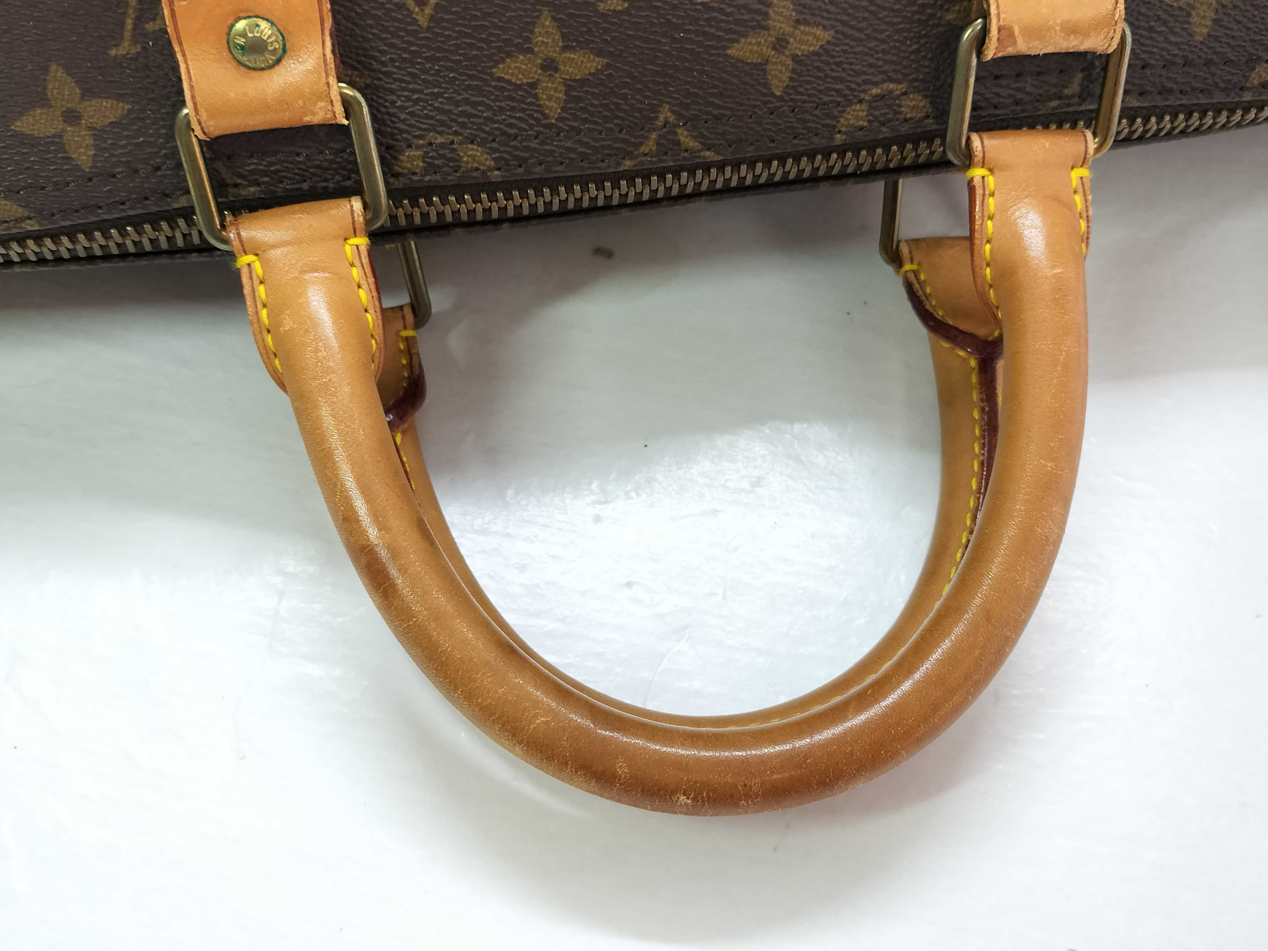 Monogram Vuitton Keepall Bandoulière 2-way Boston Bag — view 3