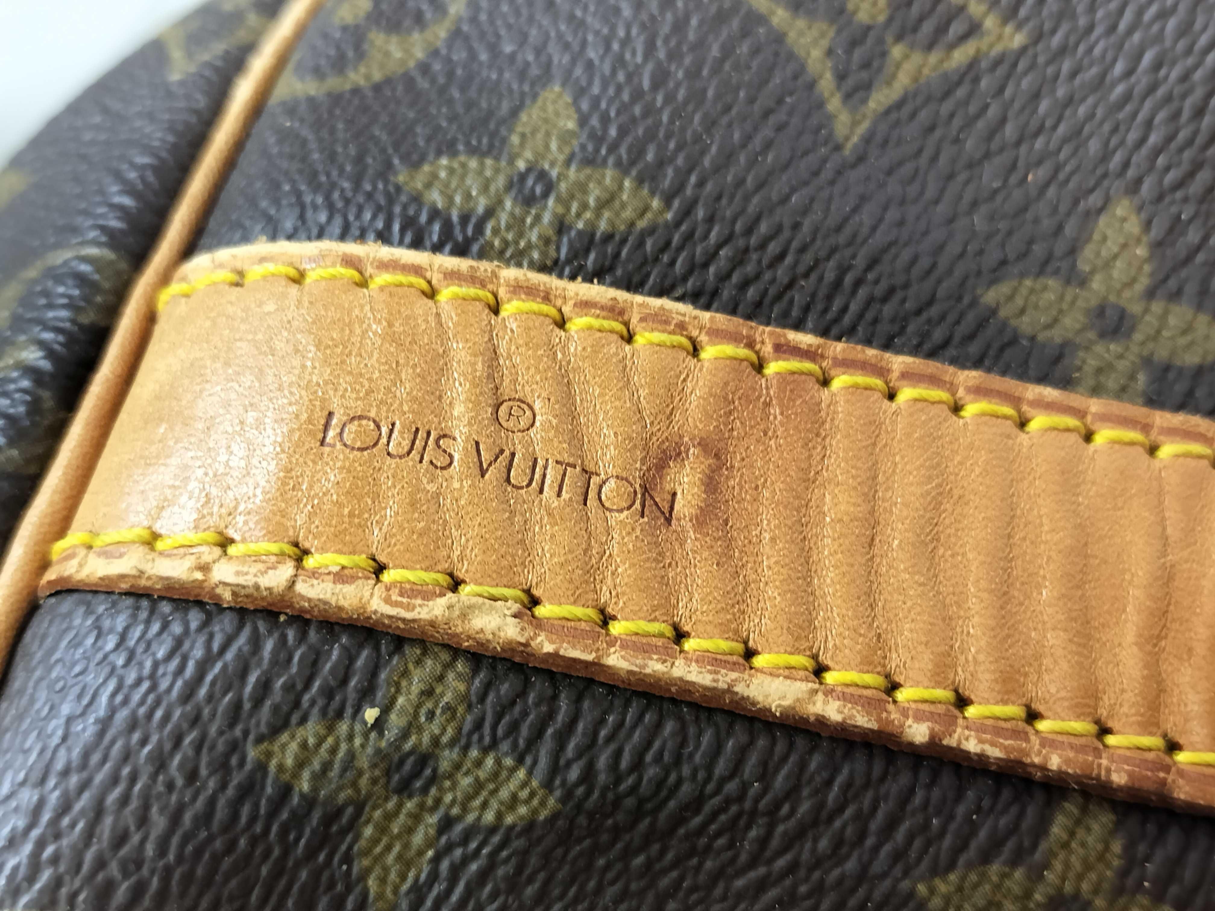 Monogram Vuitton Keepall Bandoulière 2-way Boston Bag — view 9