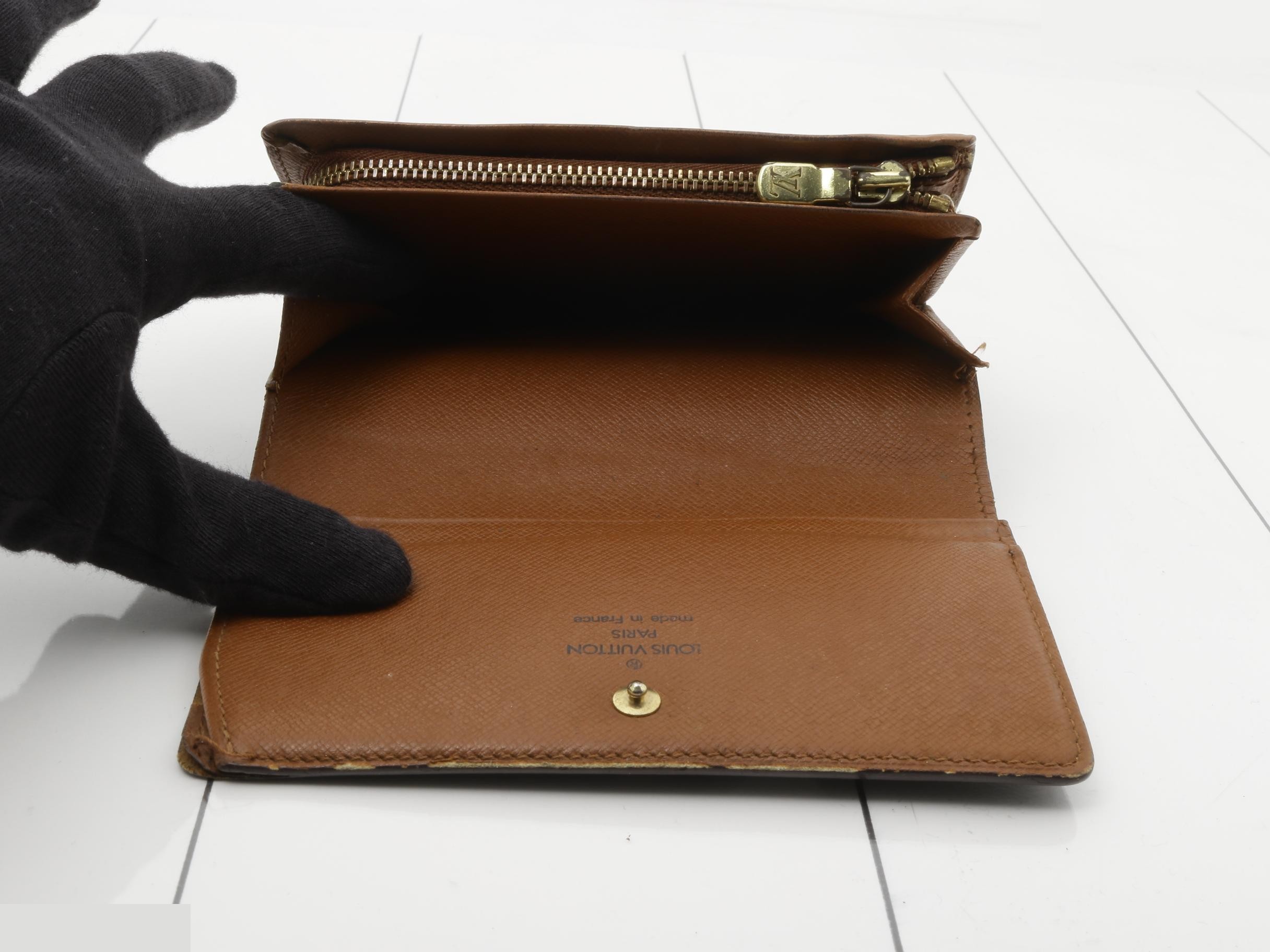 Portemonnaie Billet Trésor L-shaped zipper wallet M61730 — view 4