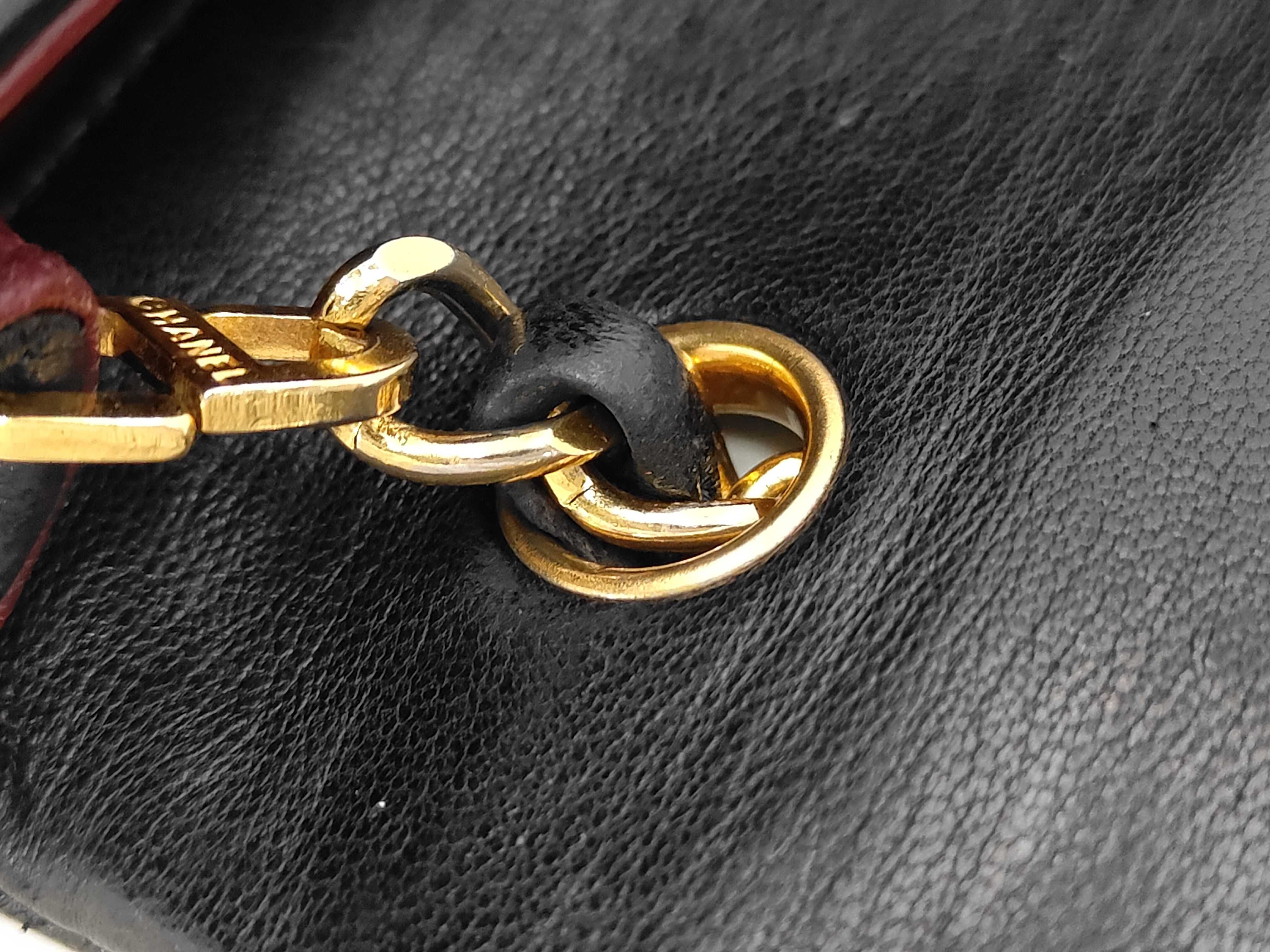 Matelassé 18 Classic Chain Shoulder Bag, Lambskin, Black, 1395807, Seal/Boutique Seal, 18x10x6cm, Shoulder strap approx. 110cm. — view 8