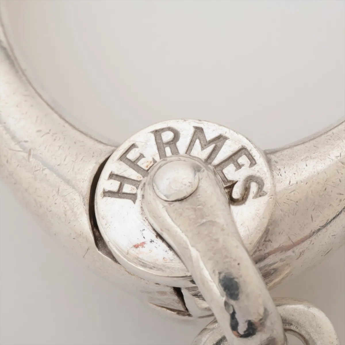 H logo key ring, 925 silver. — view 3