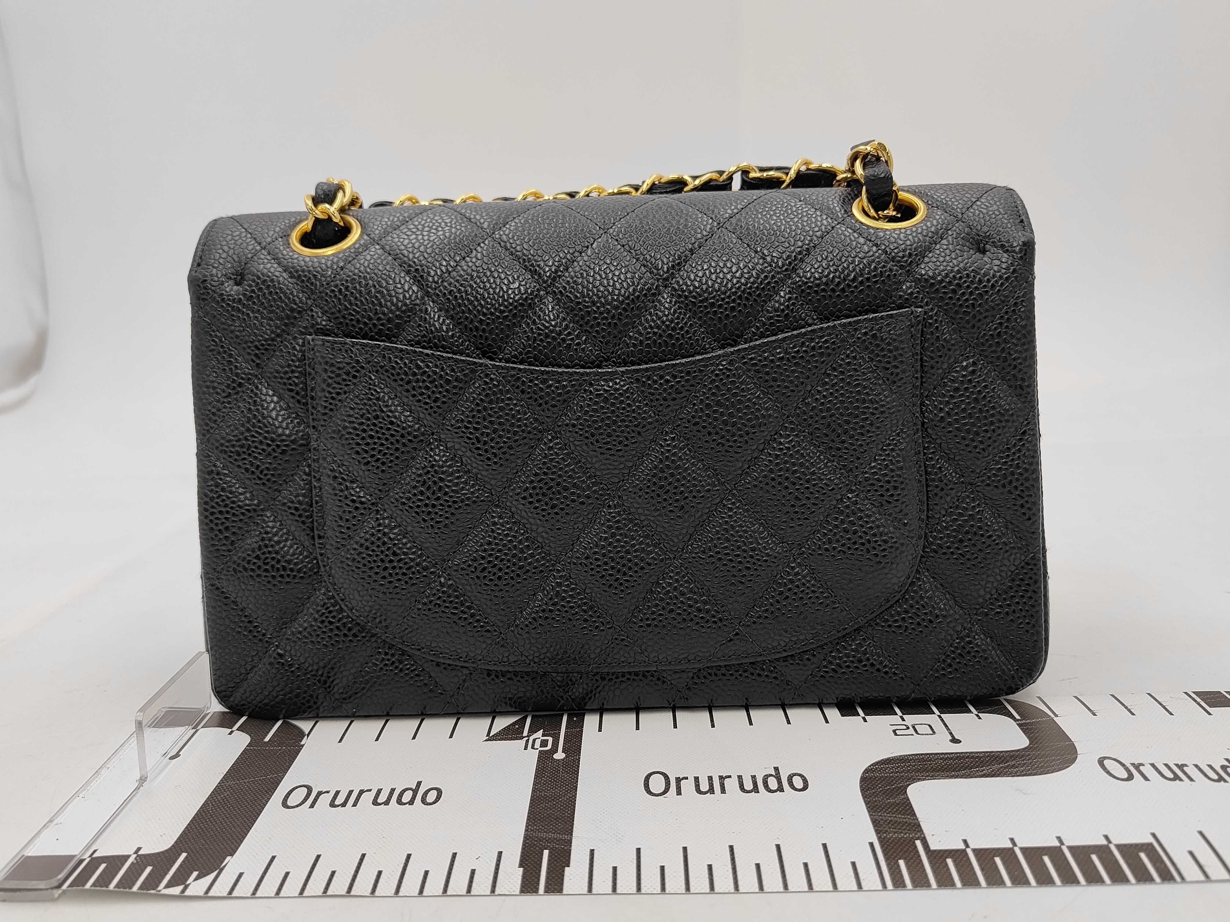 Matelassé 23 Caviar Skin Shoulder Bag 6363541 Gold Hardware — view 2