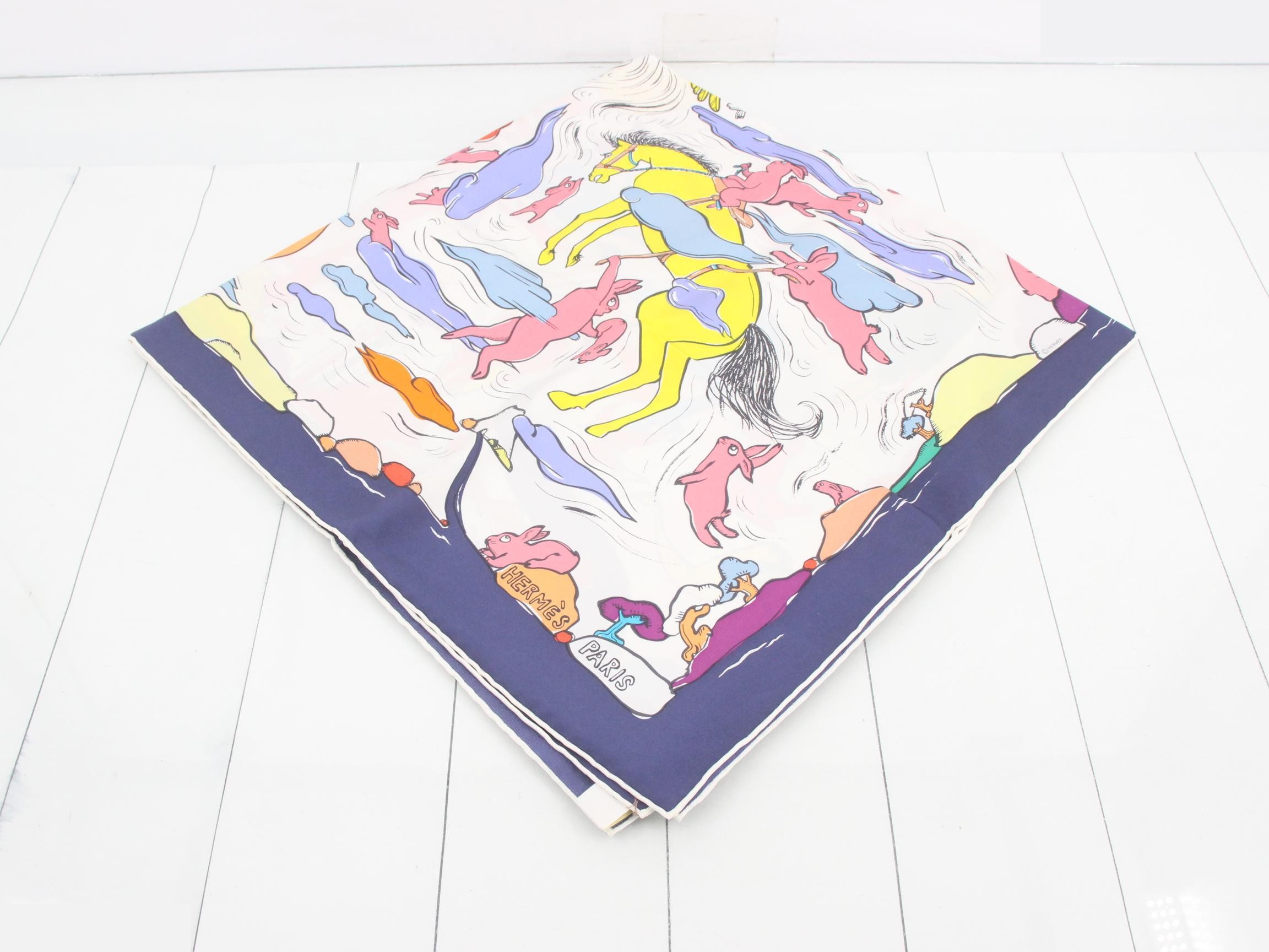 One Thousand and One Rabbits - Large Size Carre