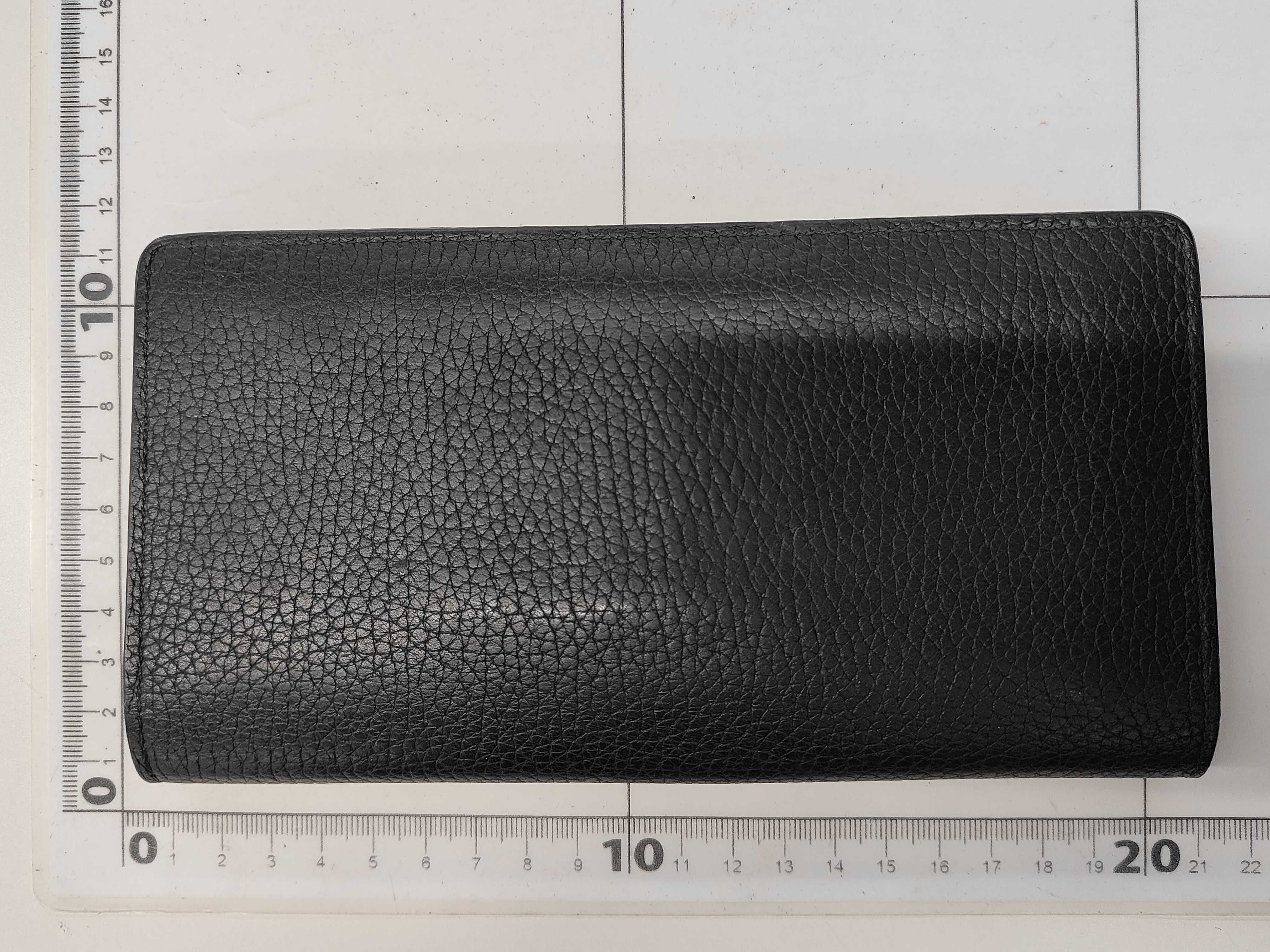 Taurillon Leather Portefeuille Brazza Black M58192 Wallet — view 2