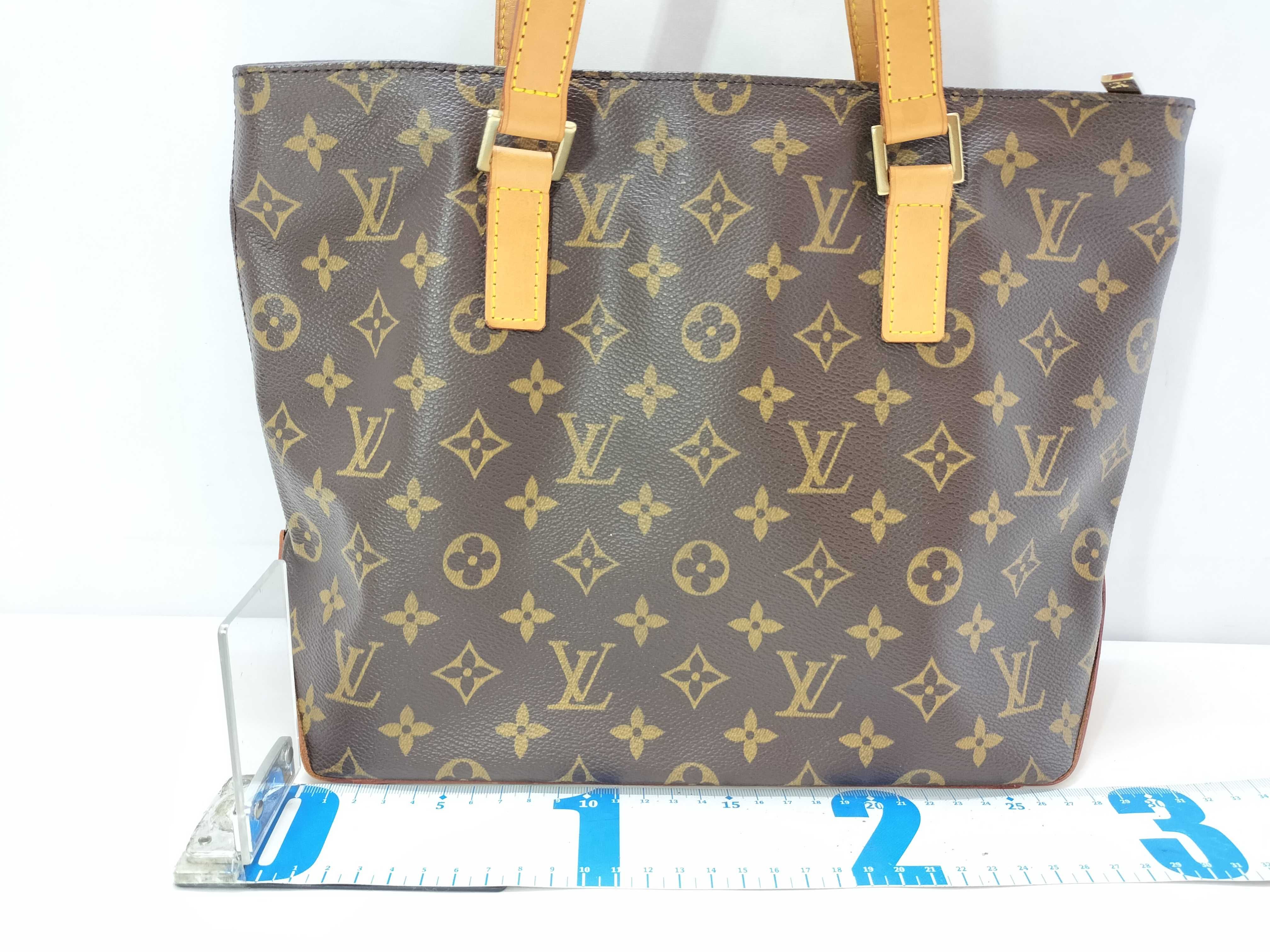 Monogram Louis Vuitton Monogram Cabas Mezzo M51151 Tote Bag — view 2
