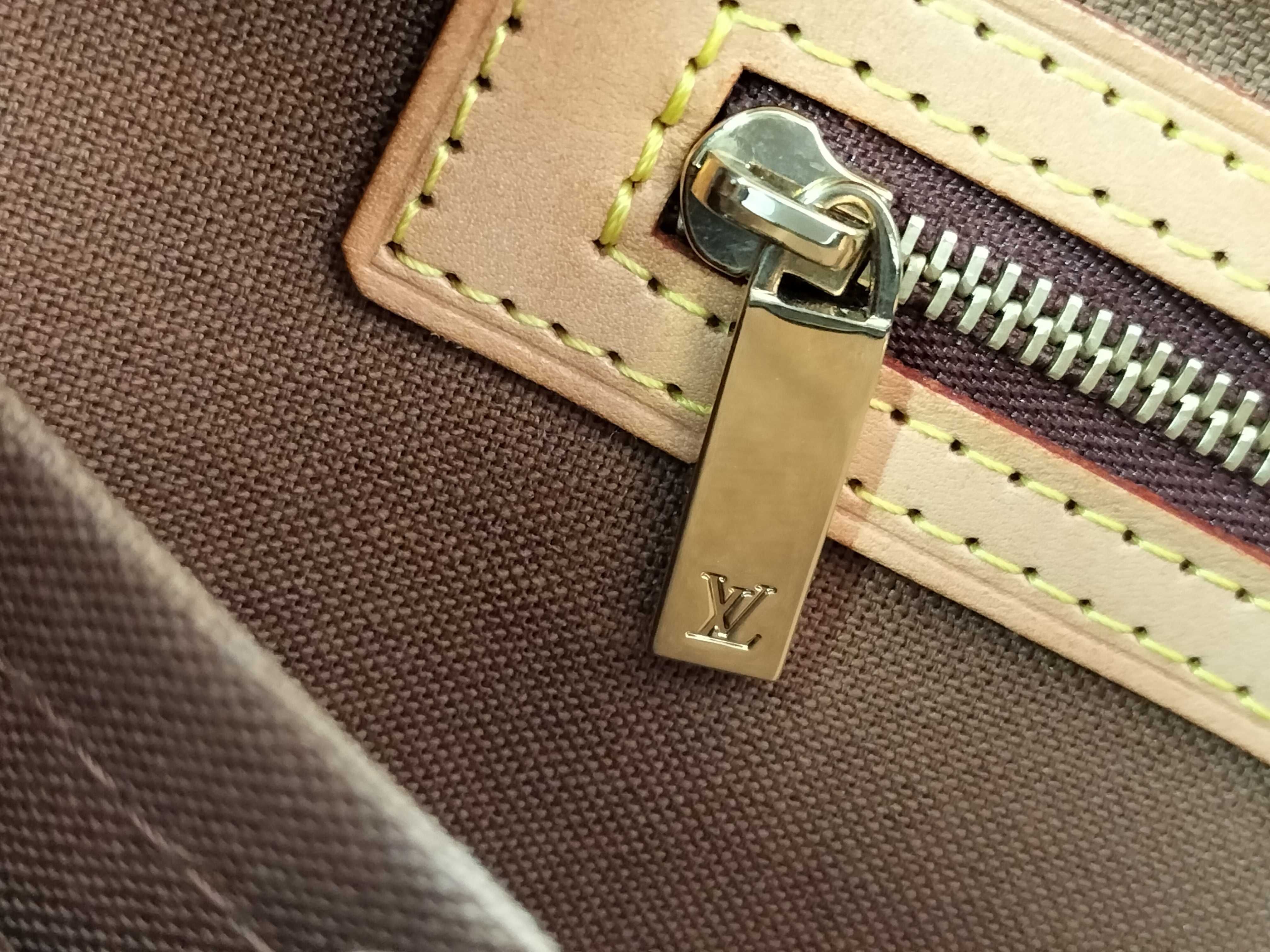 Monogram Louis Vuitton Monogram Cabas Mezzo M51151 Tote Bag — view 12