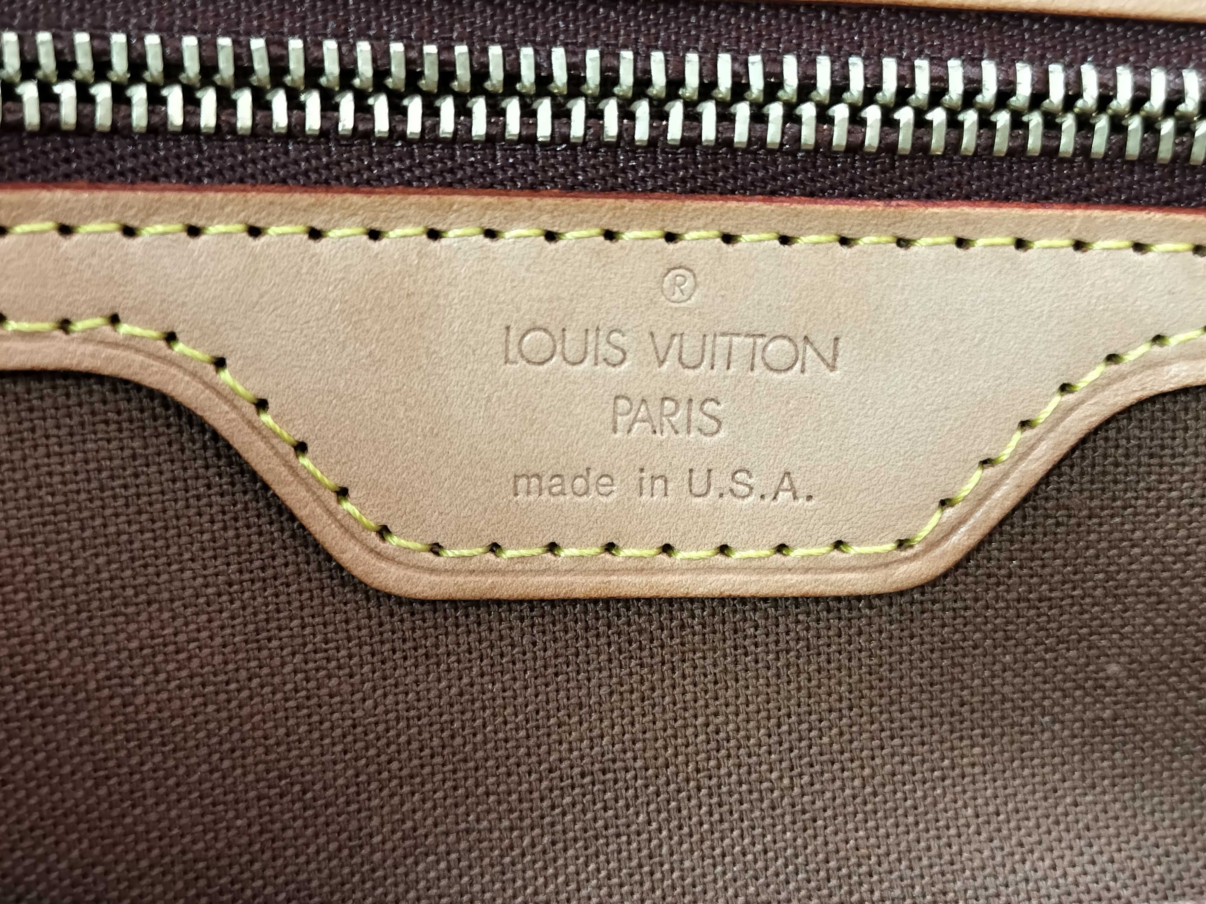 Monogram Louis Vuitton Monogram Cabas Mezzo M51151 Tote Bag — view 9