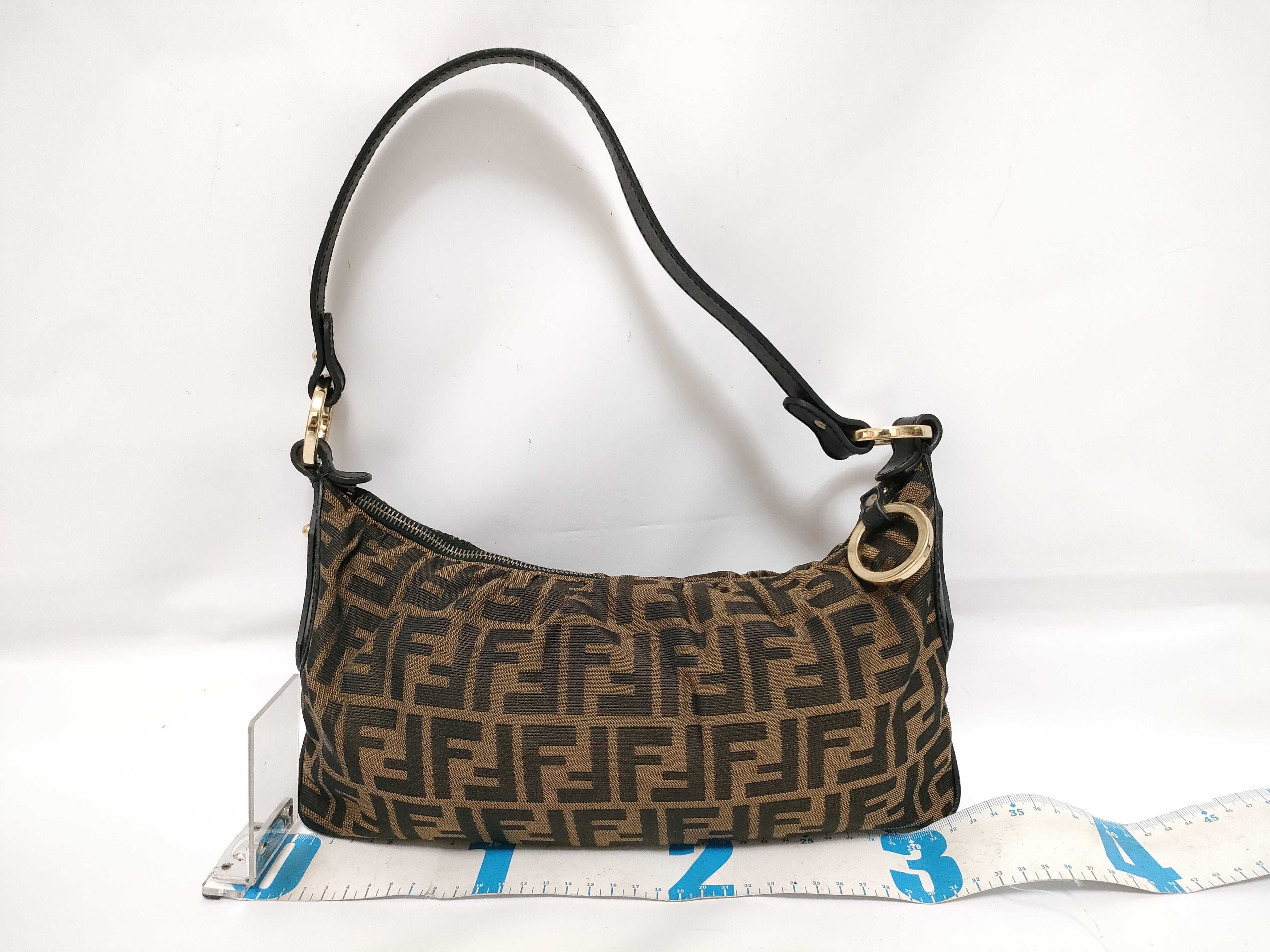 Zucca pattern Fendi shoulder bag — view 2
