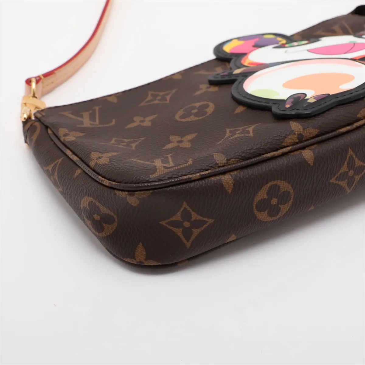 x Takashi Murakami LV x TM Pochette Accessoires M13440 Brown (RFID detected) — view 4