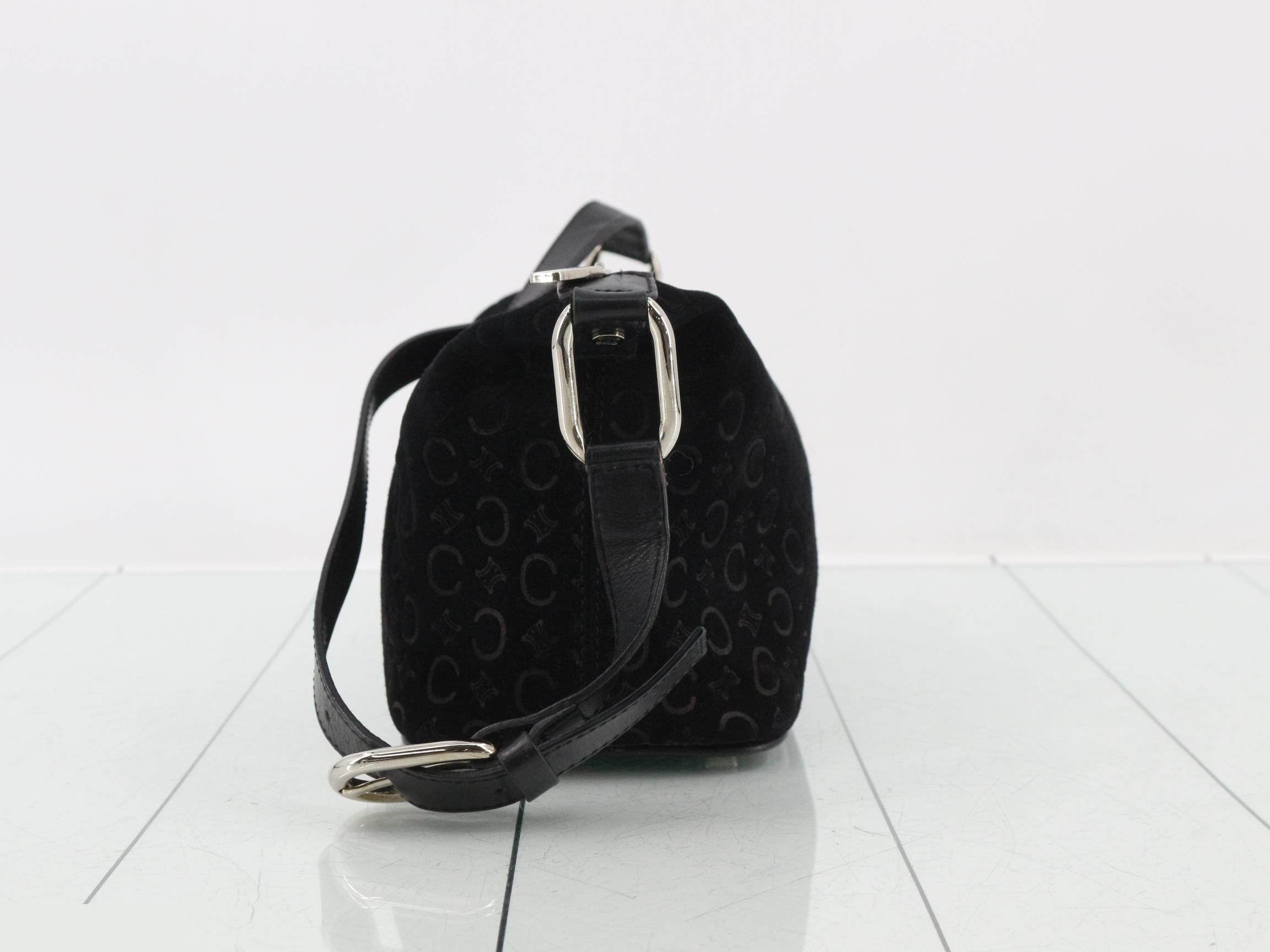 Sulky C Suede One-Shoulder Bag — view 4